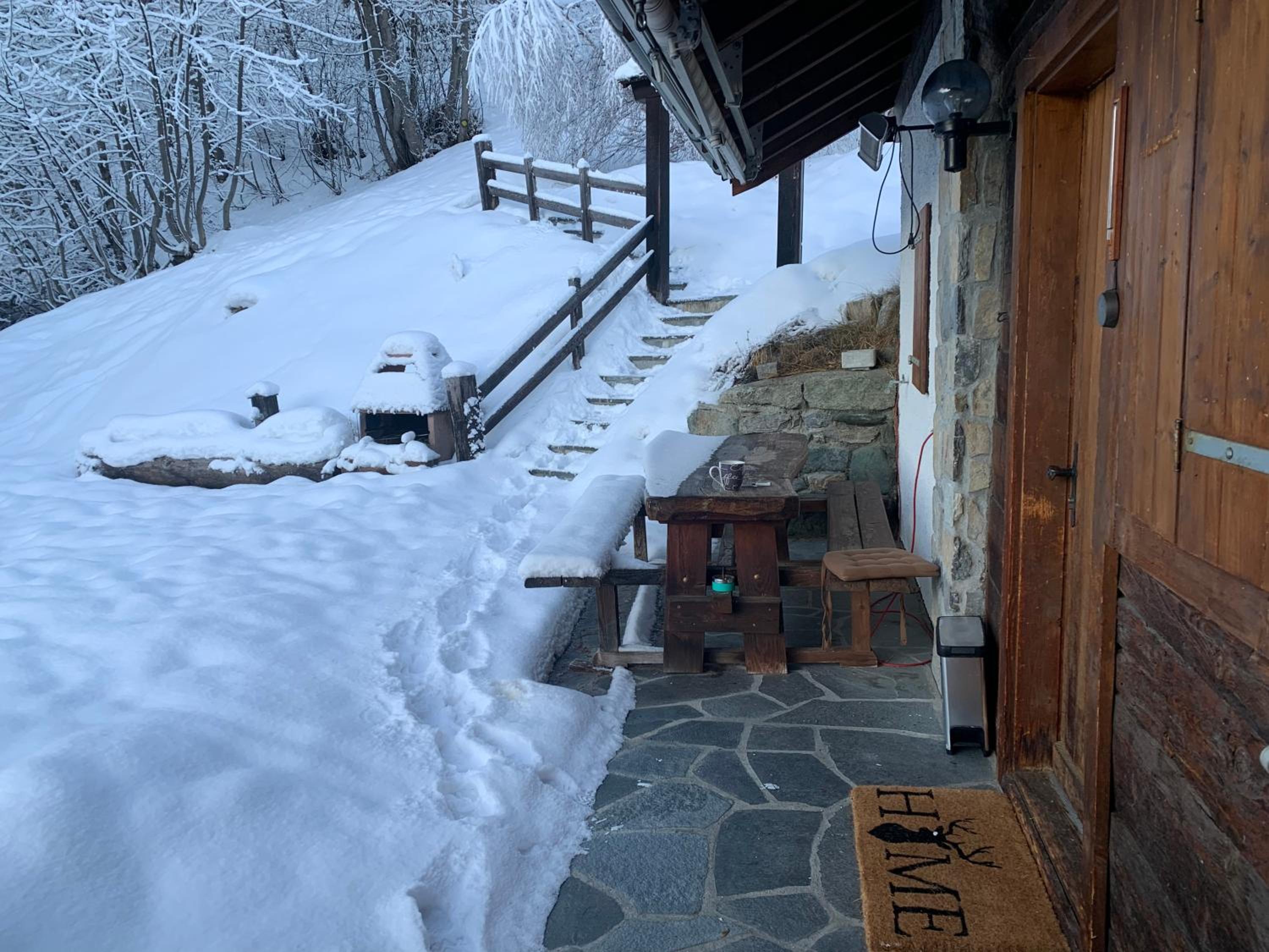 Chalet typique tout confort avec studio en dessous
