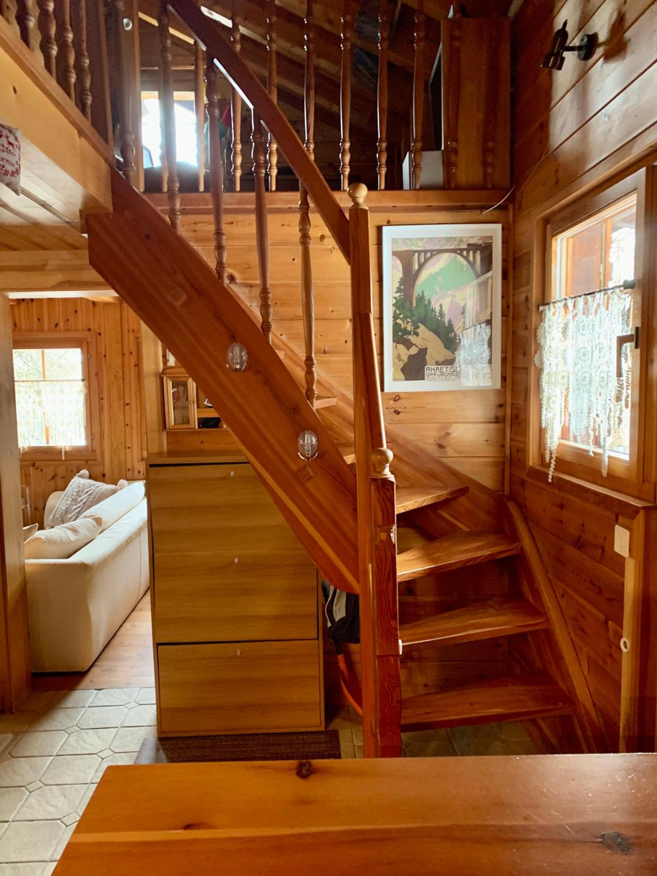 Chalet typique tout confort avec studio en dessous