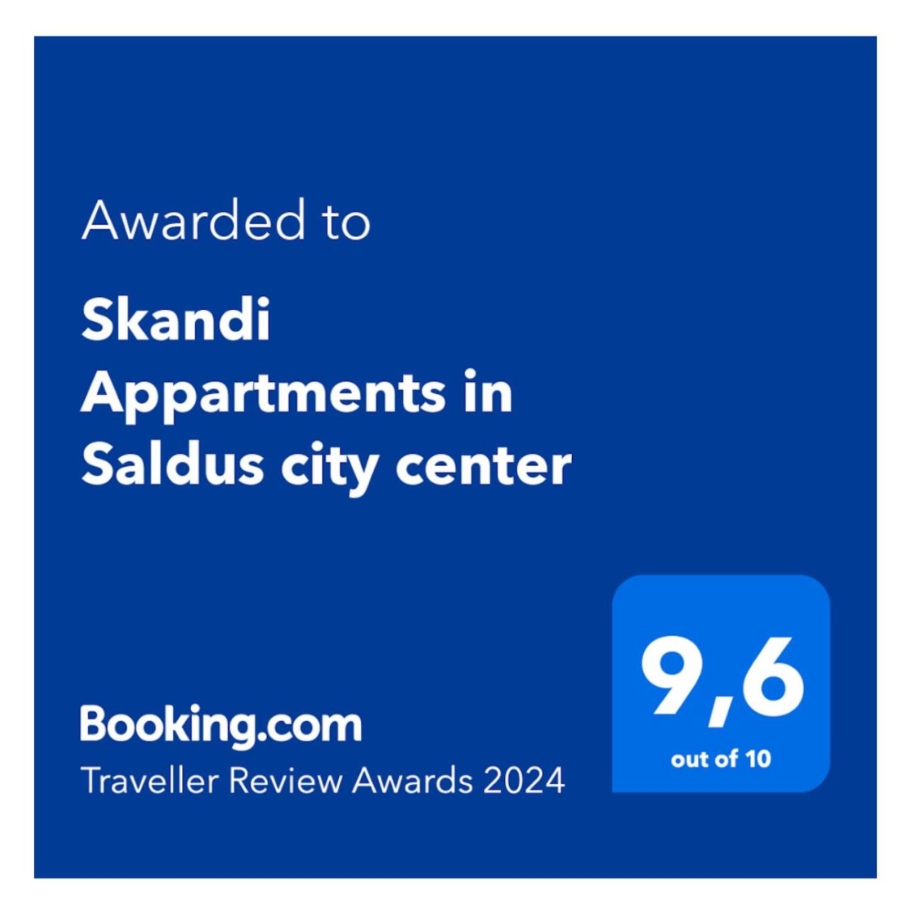 Skandi Appartments in Saldus city center