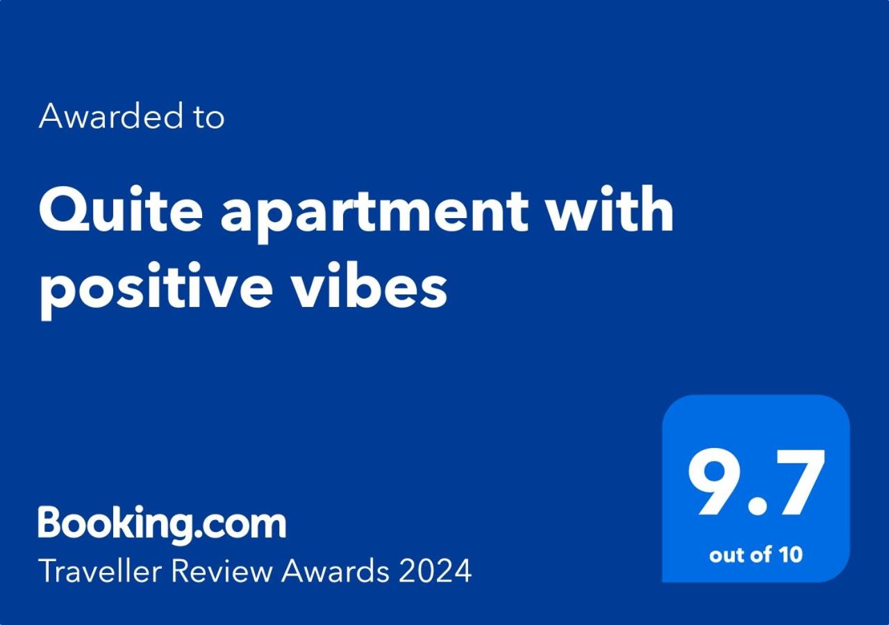 Quite apartment with positive vibes