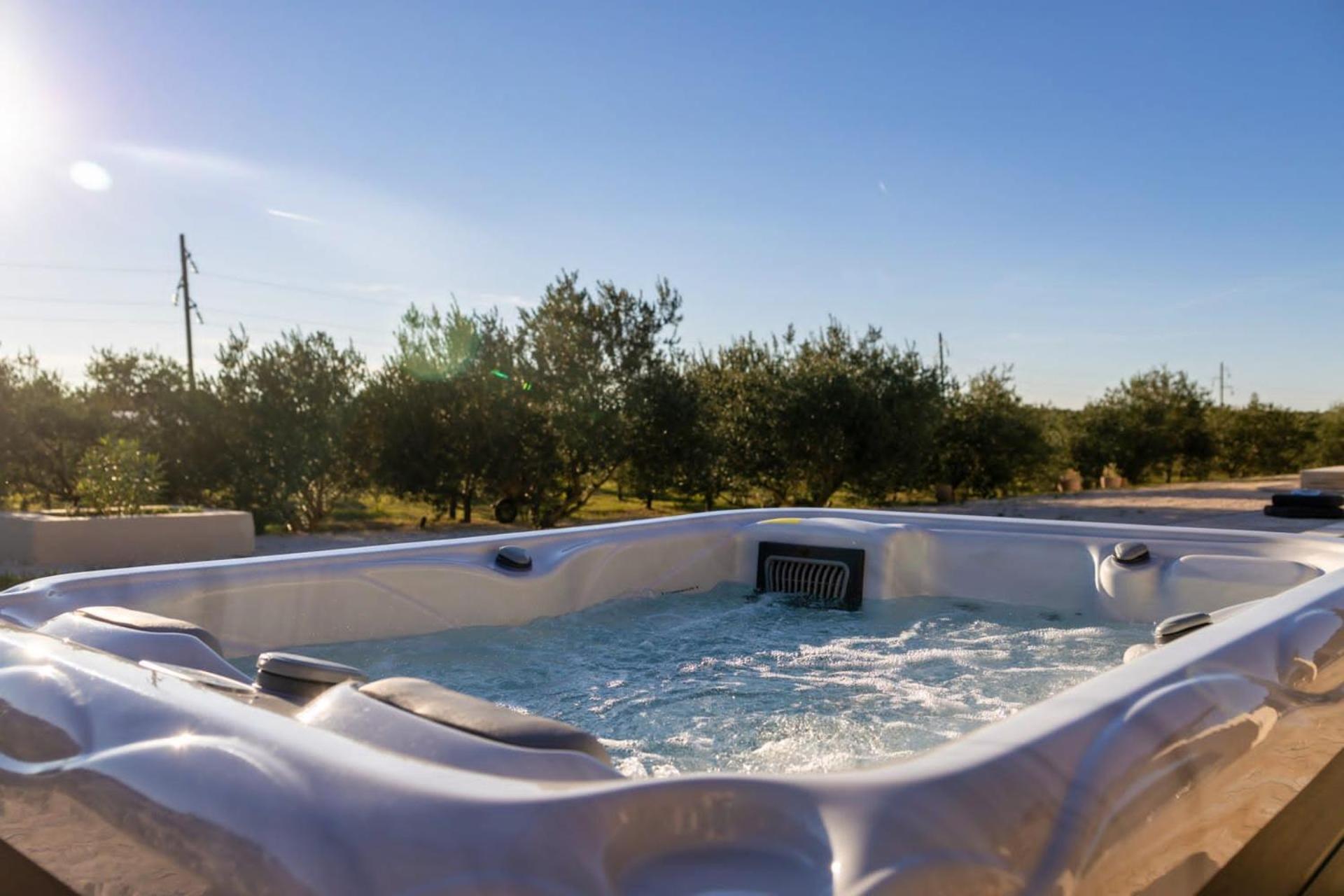 Villa Oliveto with pool view 4