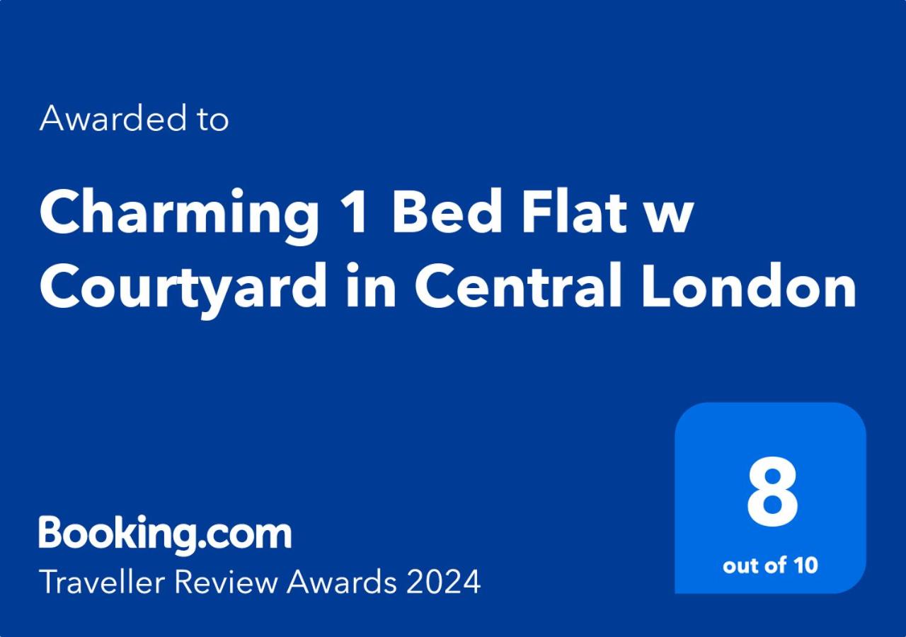 Charming 1 Bed Flat w Courtyard in Central London