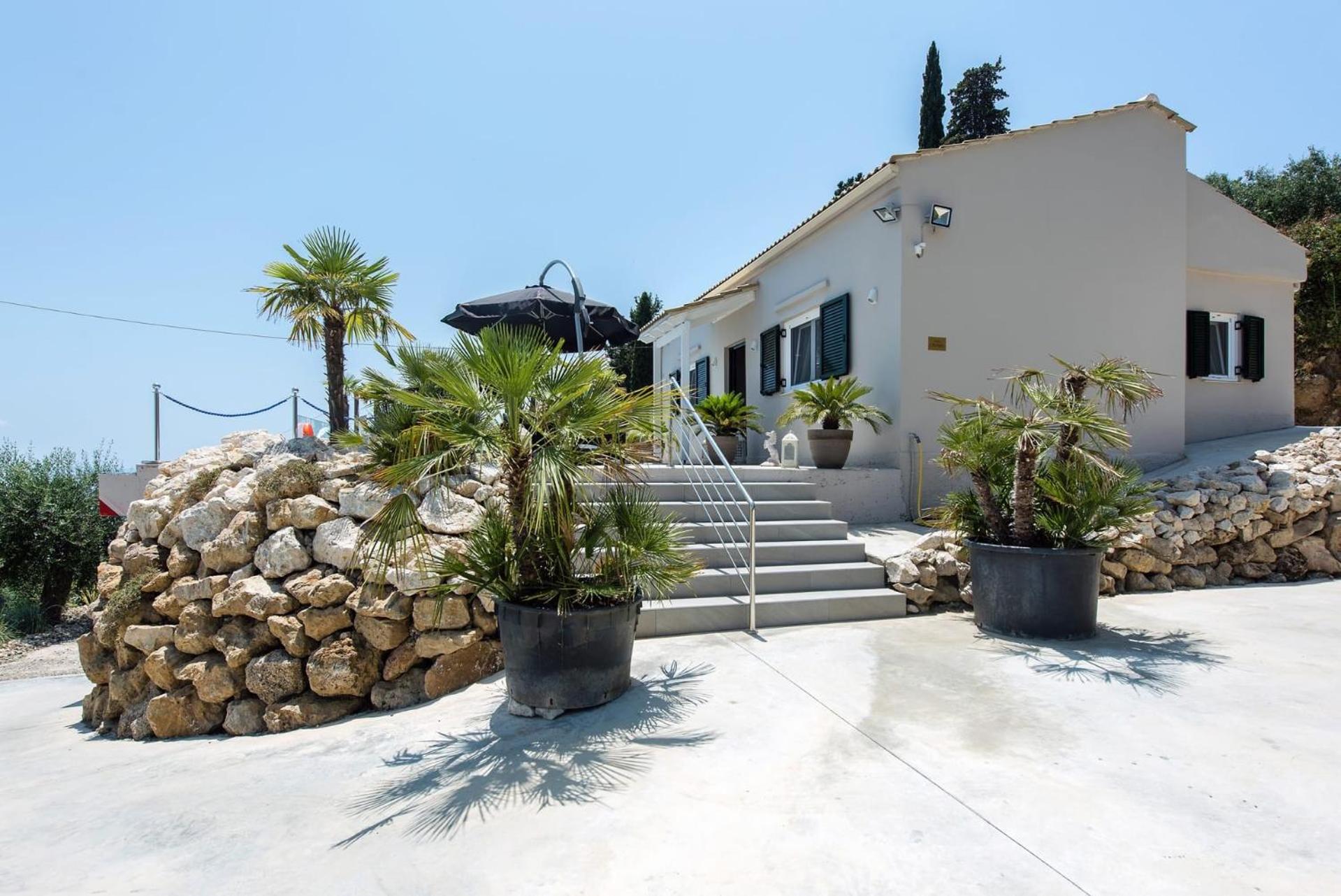 SeaView Corfu Villa - 2 Bedroom - Villa Perama - Private Pool & AC Aside view 2