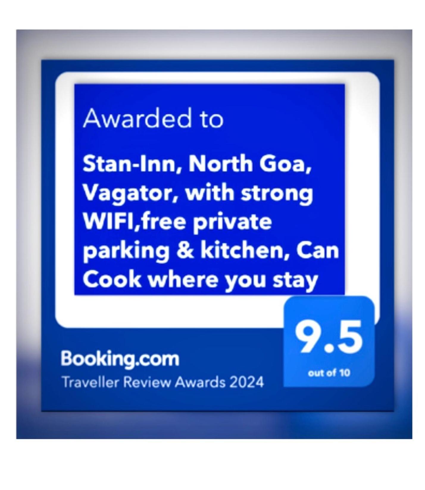 Stan-Inn, North Goa, Vagator, with strong WIFI,free private parking & kitchen, Can Cook where you stay view 2