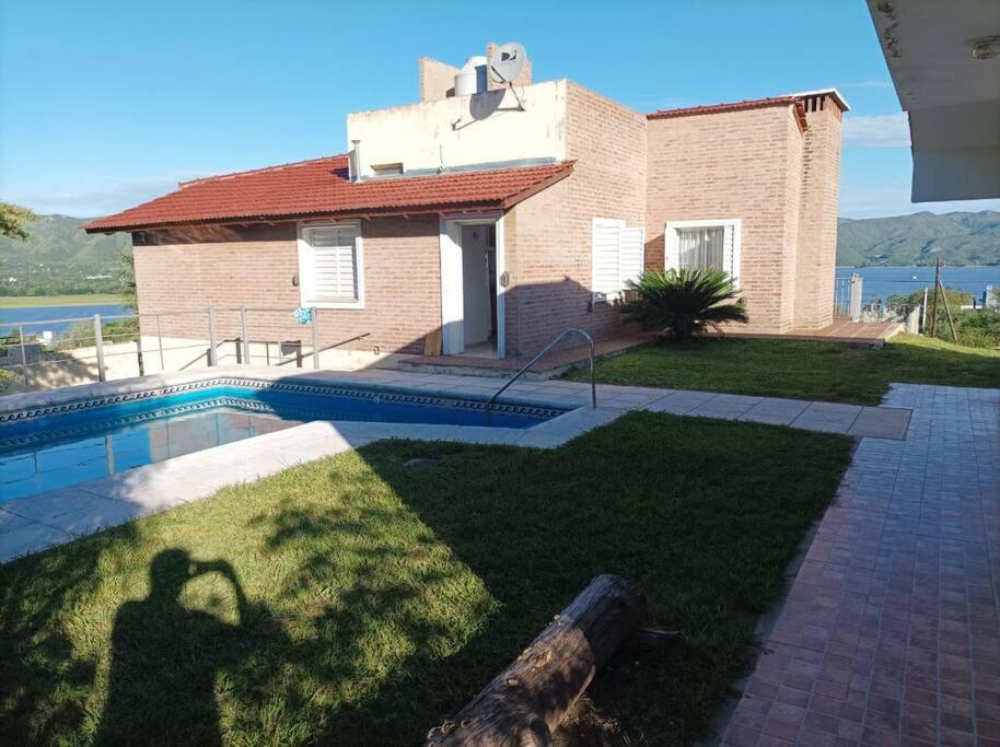 Casa vista panorámica al lago