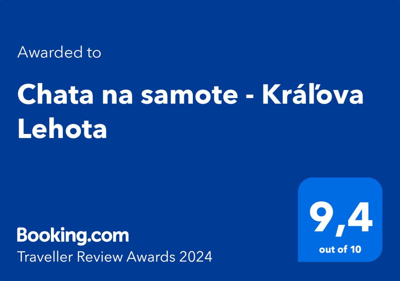 Chata na samote - Kráľova Lehota view 3