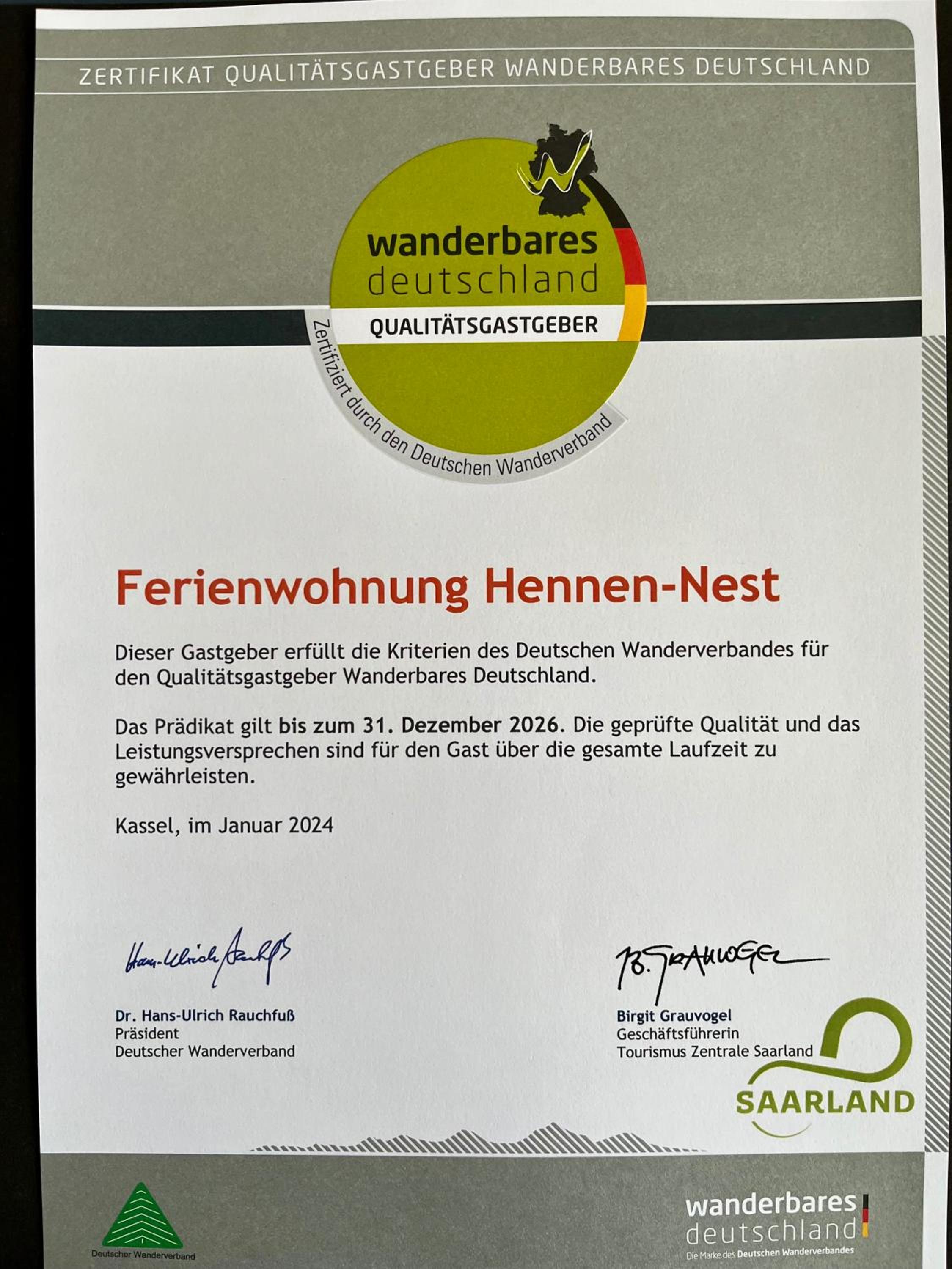 Hennen-Nest - Nähe CISPA St Ingbert und Augenklinik Sulzbach