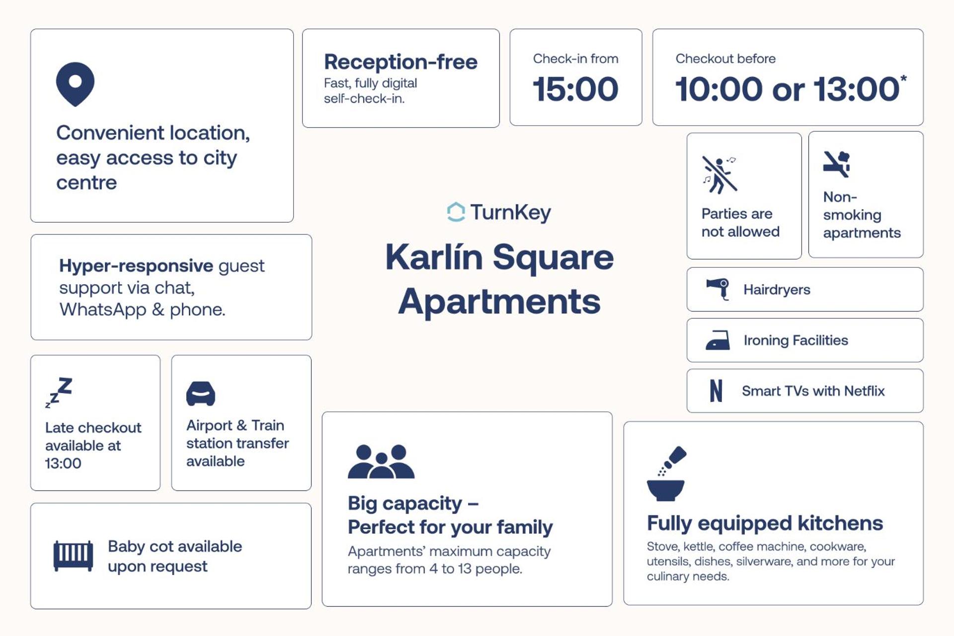 TurnKey I Karlín Square Apartments