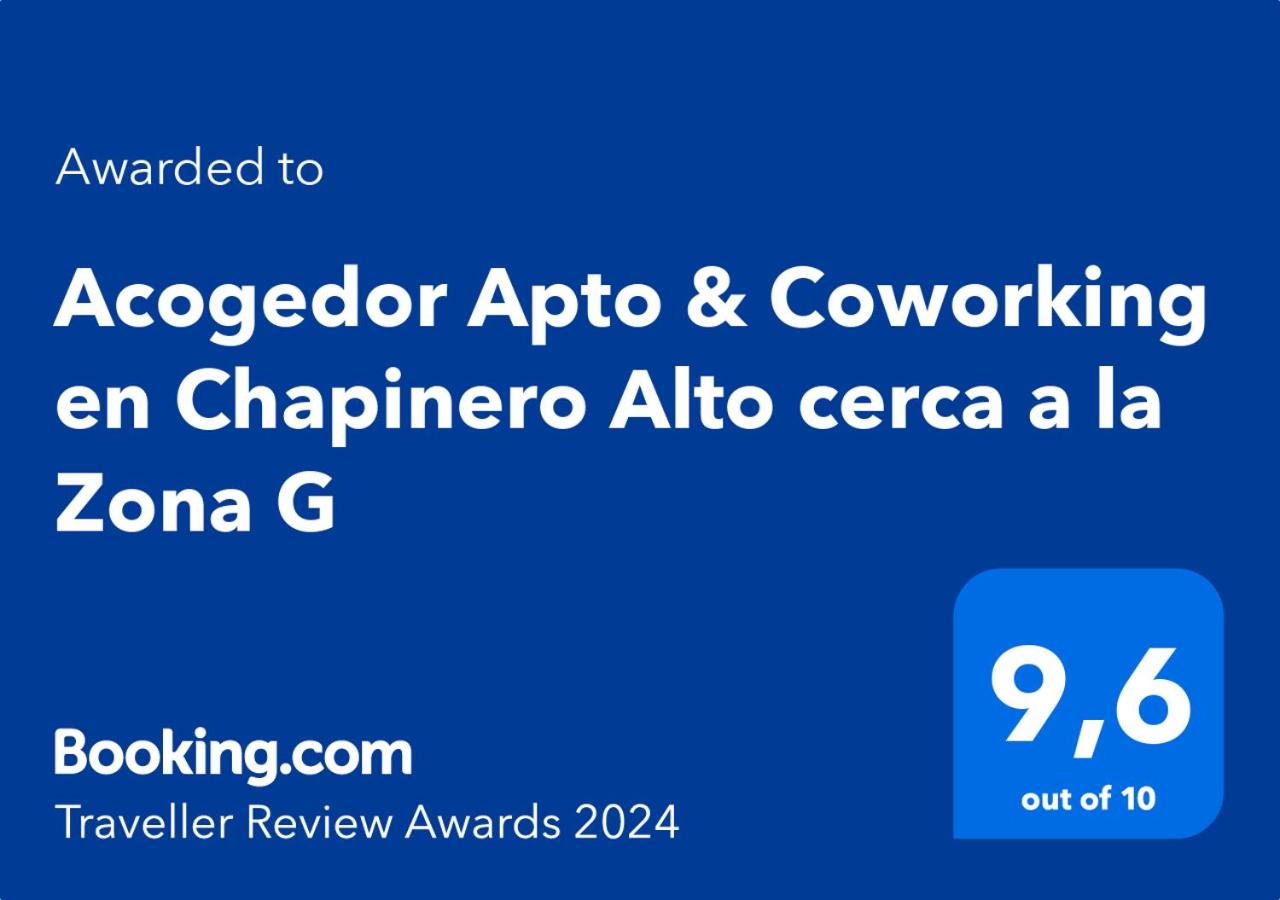 Acogedor Apartaestudio & coworking en Chapinero Alto Zona G