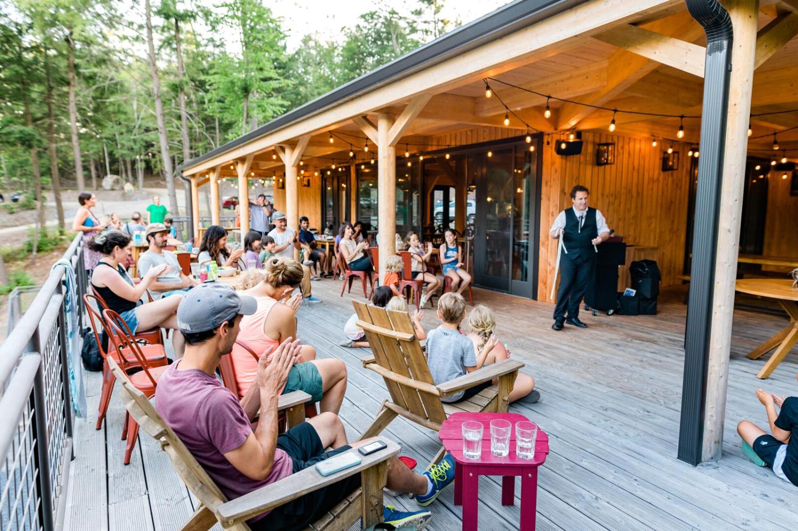 Huttopia Lake George - Adirondacks view 5