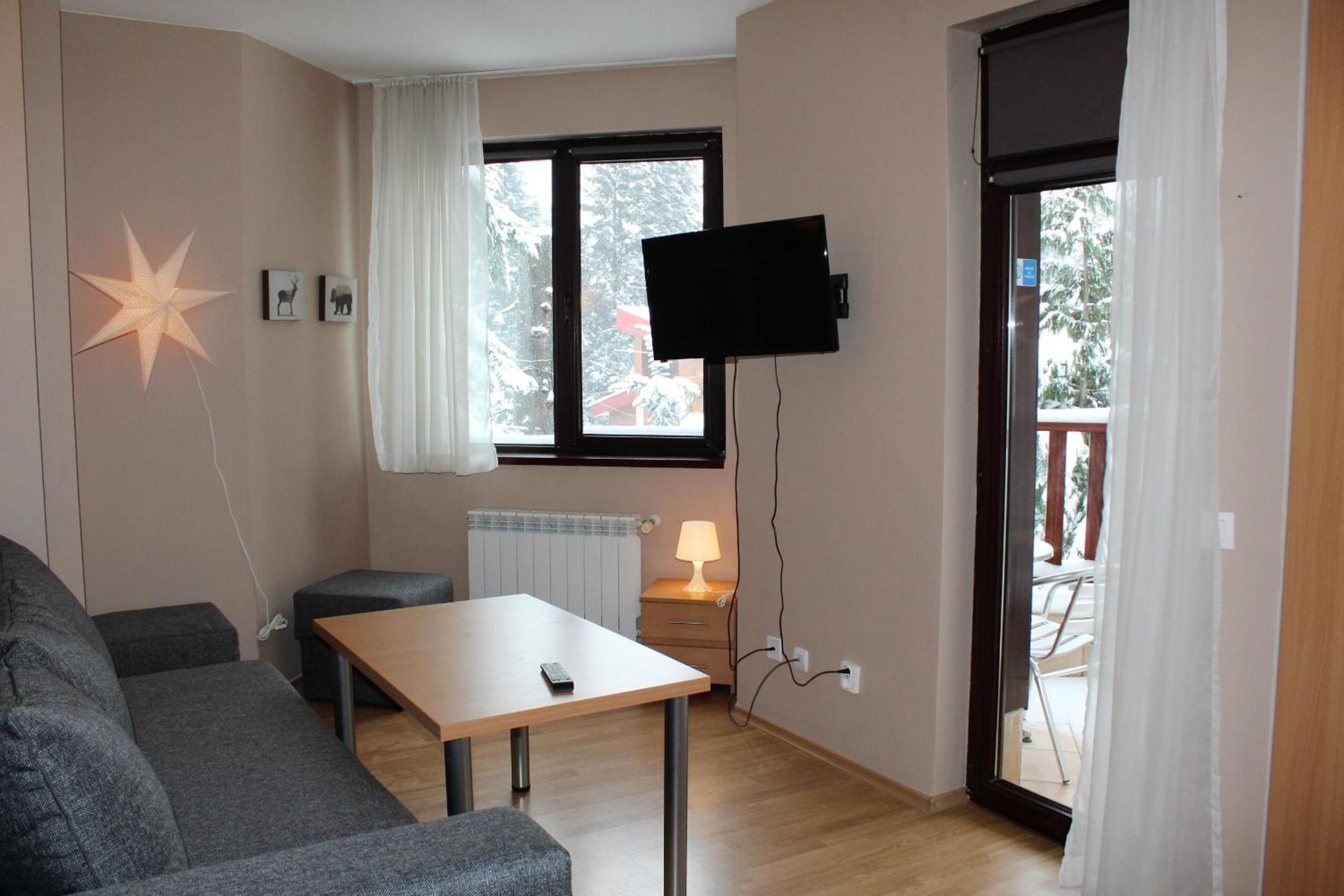 Fully Equipped Studio 50m from the slopes - Borovets, Flora Residence, Tulip 06