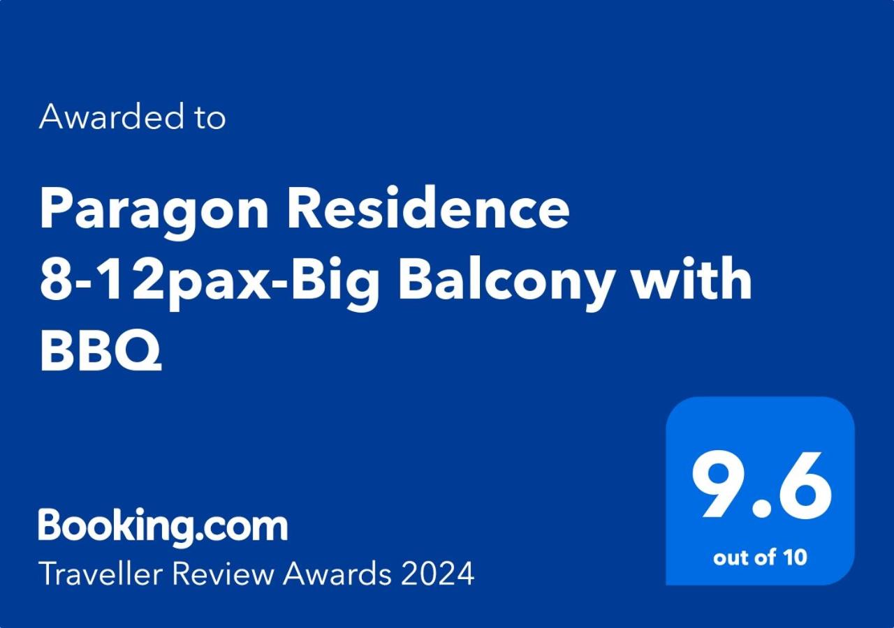 Paragon Residence 8-12pax-Big Balcony with BBQ
