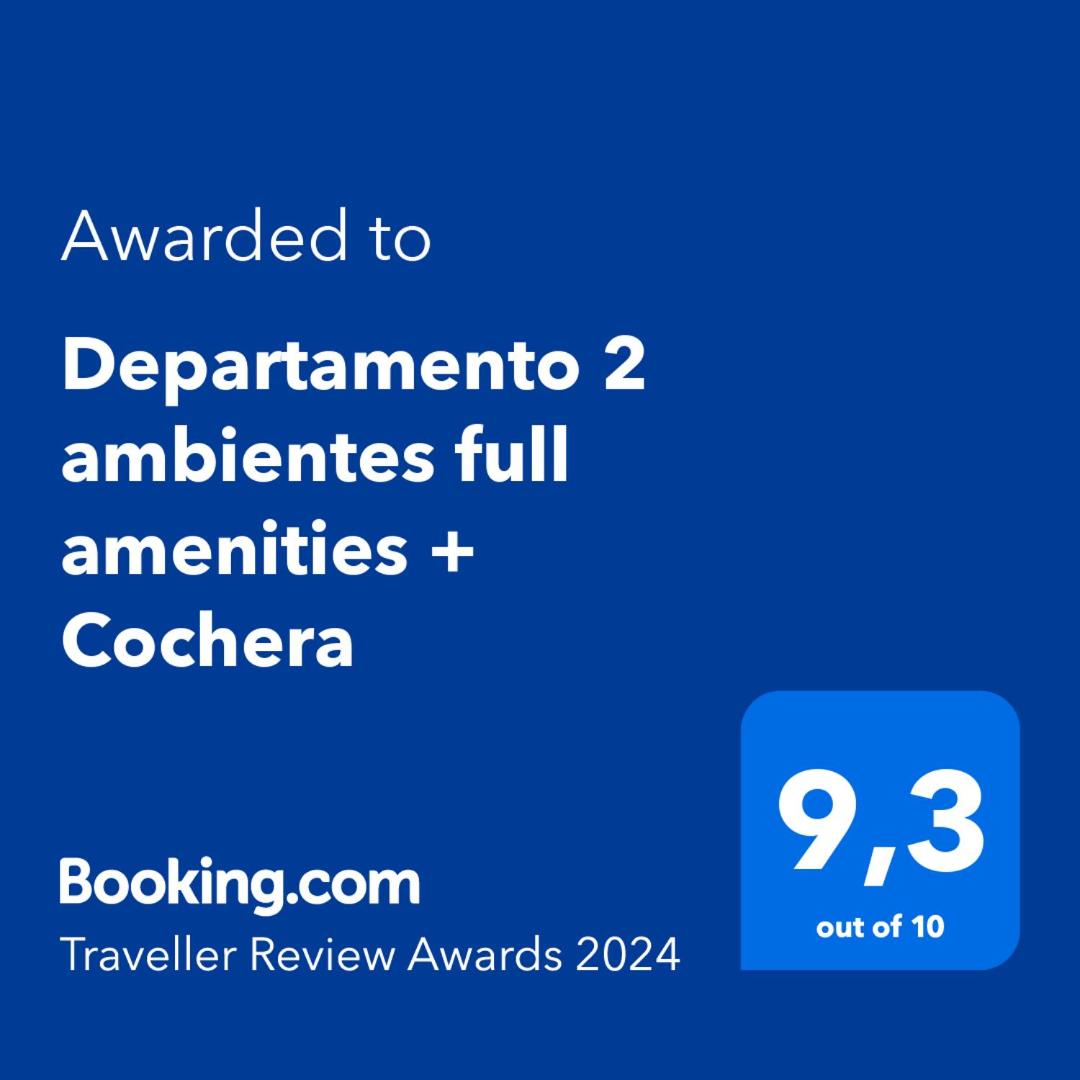 Departamento 2 ambientes full amenities + Cochera