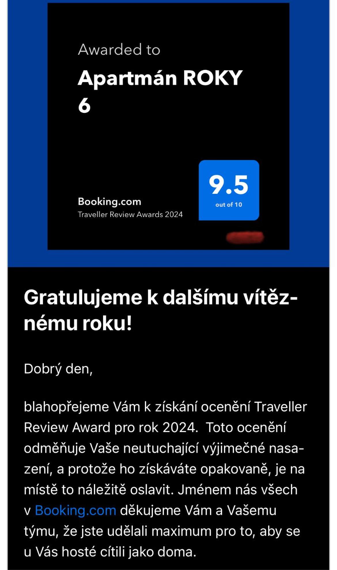 Apartmán ROKY 6