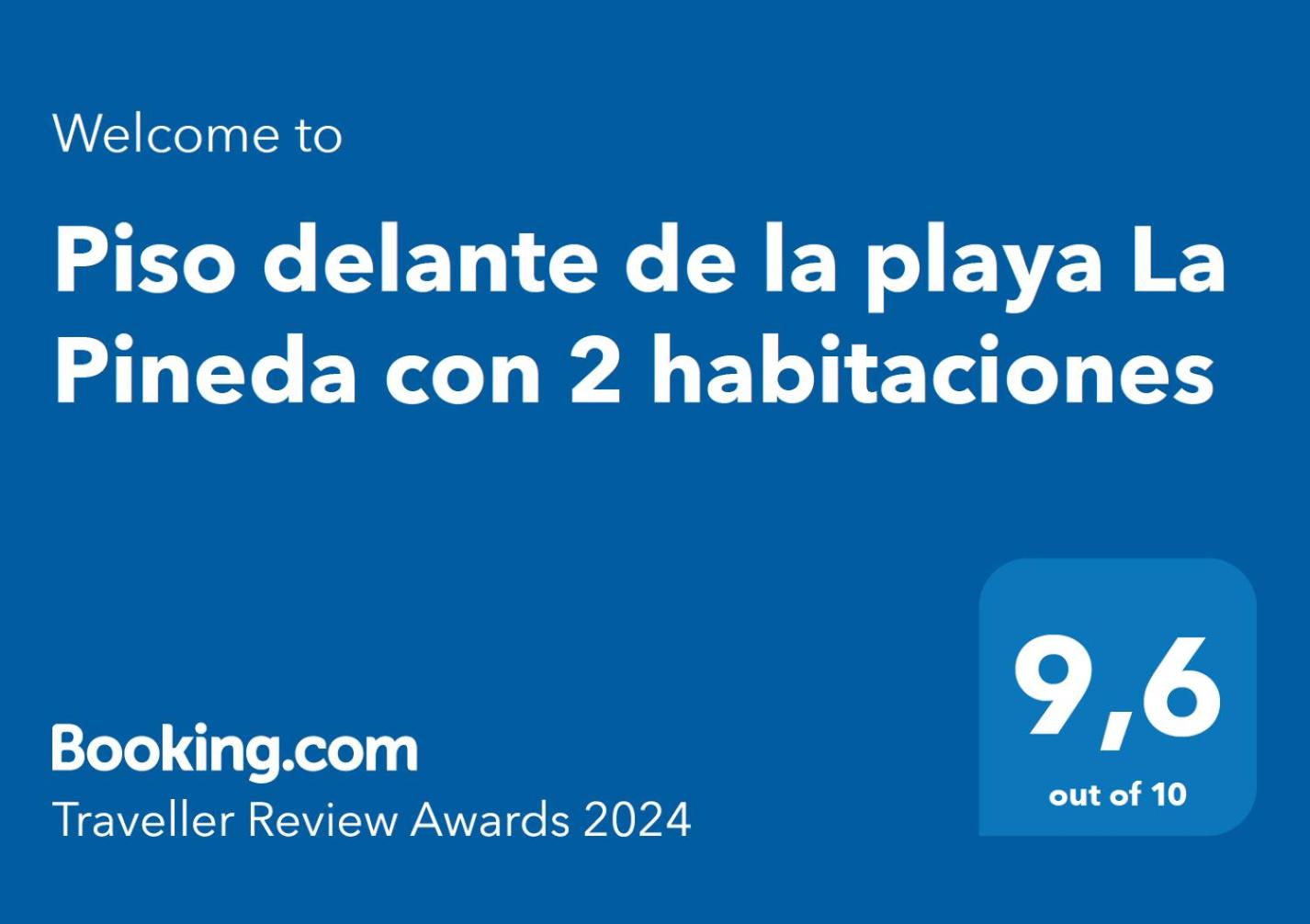 Piso delante de la playa La Pineda con 2 habitaciones view 4
