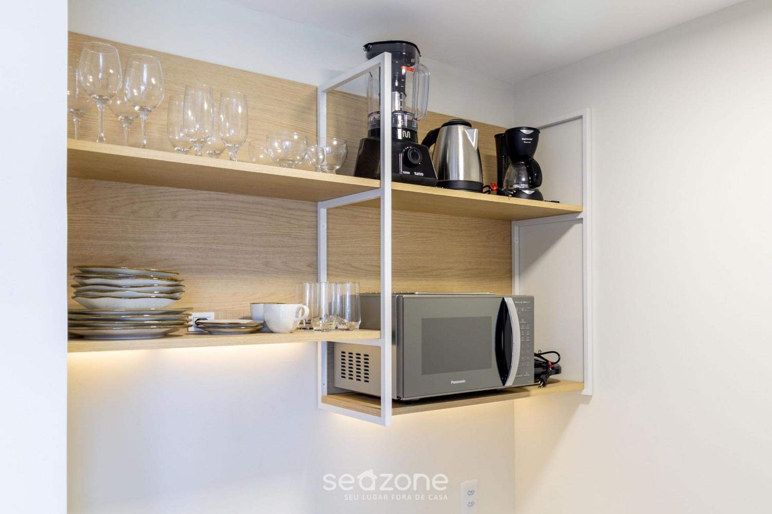 Comfortable apart with sea view in Floripa EVA704