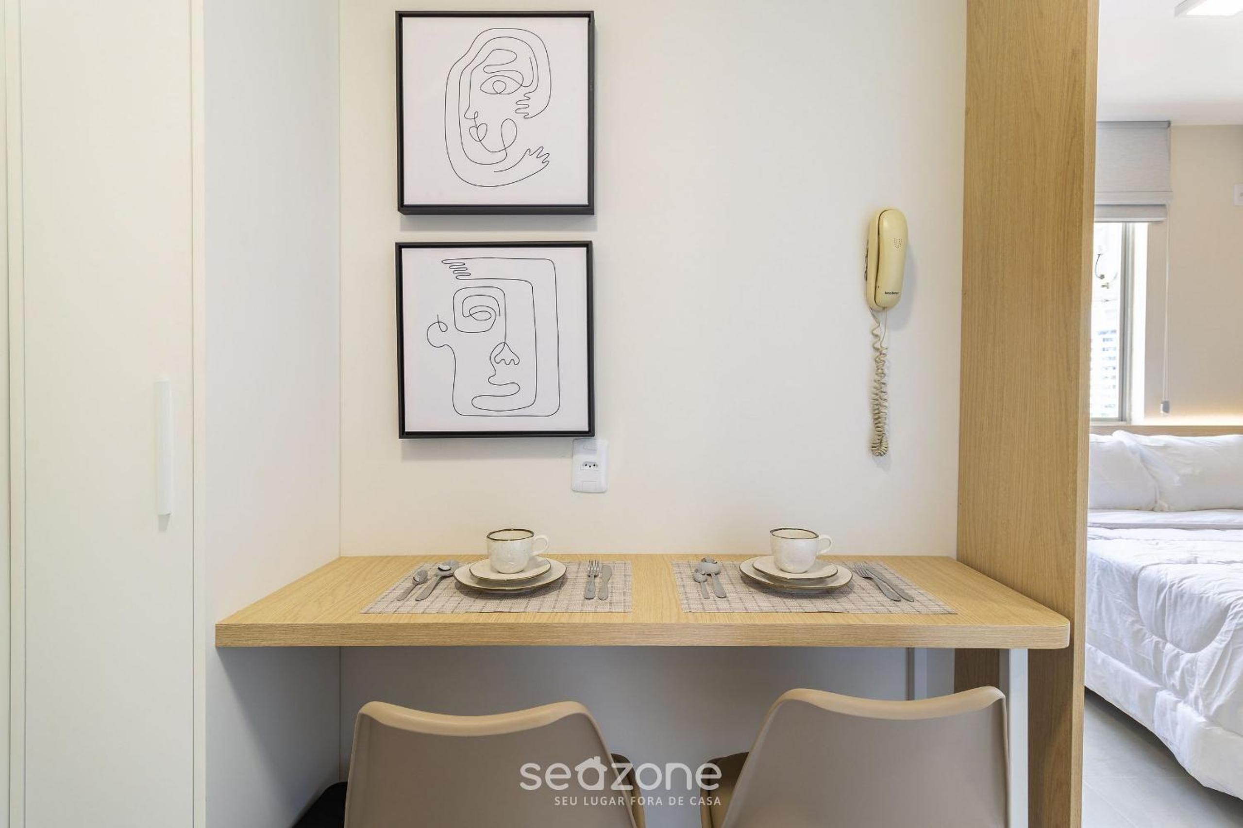 Comfortable apart with sea view in Floripa EVA704