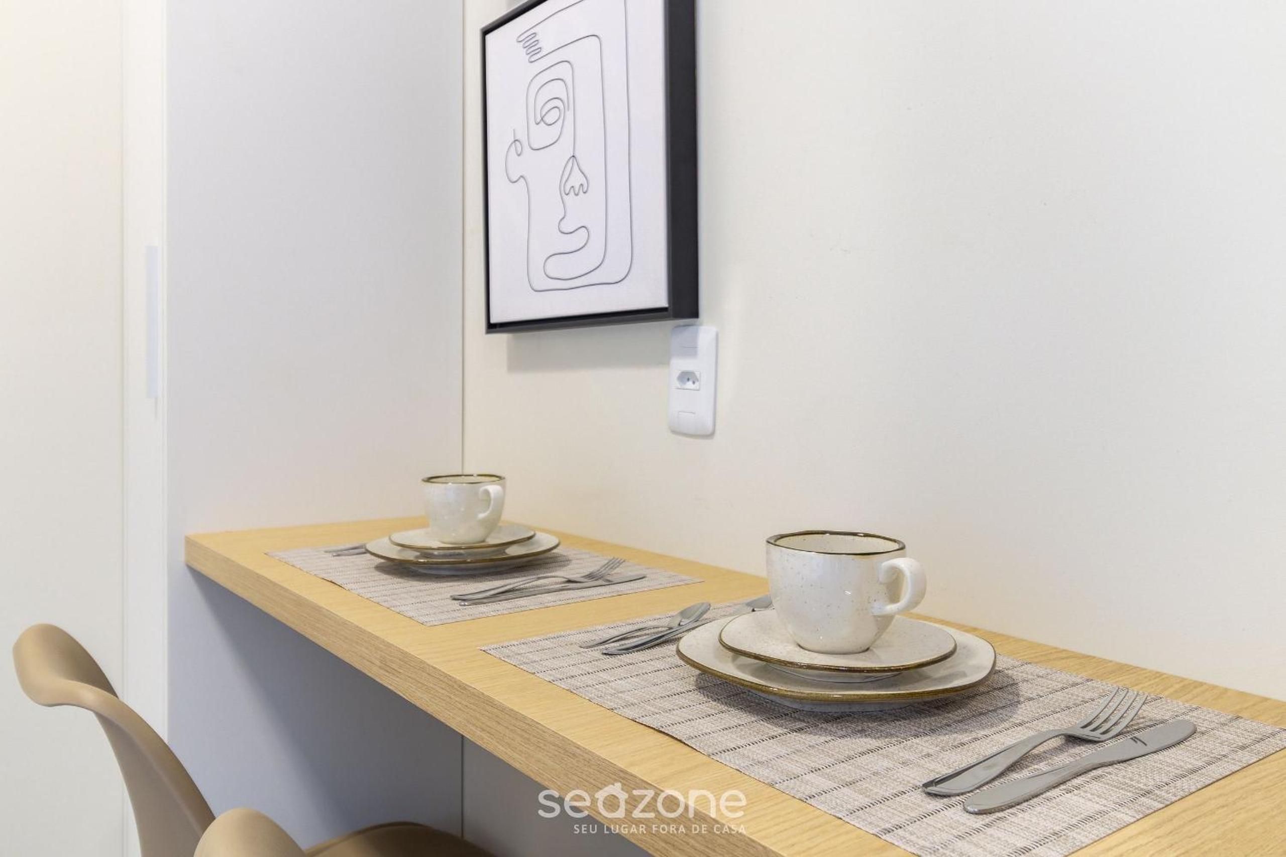 Comfortable apart with sea view in Floripa EVA704
