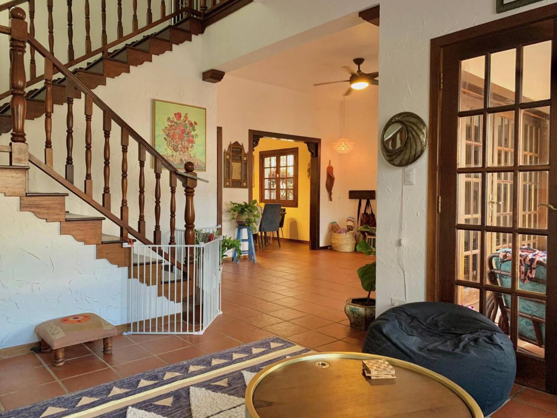 Bright & airy Spanish villa steps to sand GEN AC - Main House view 5
