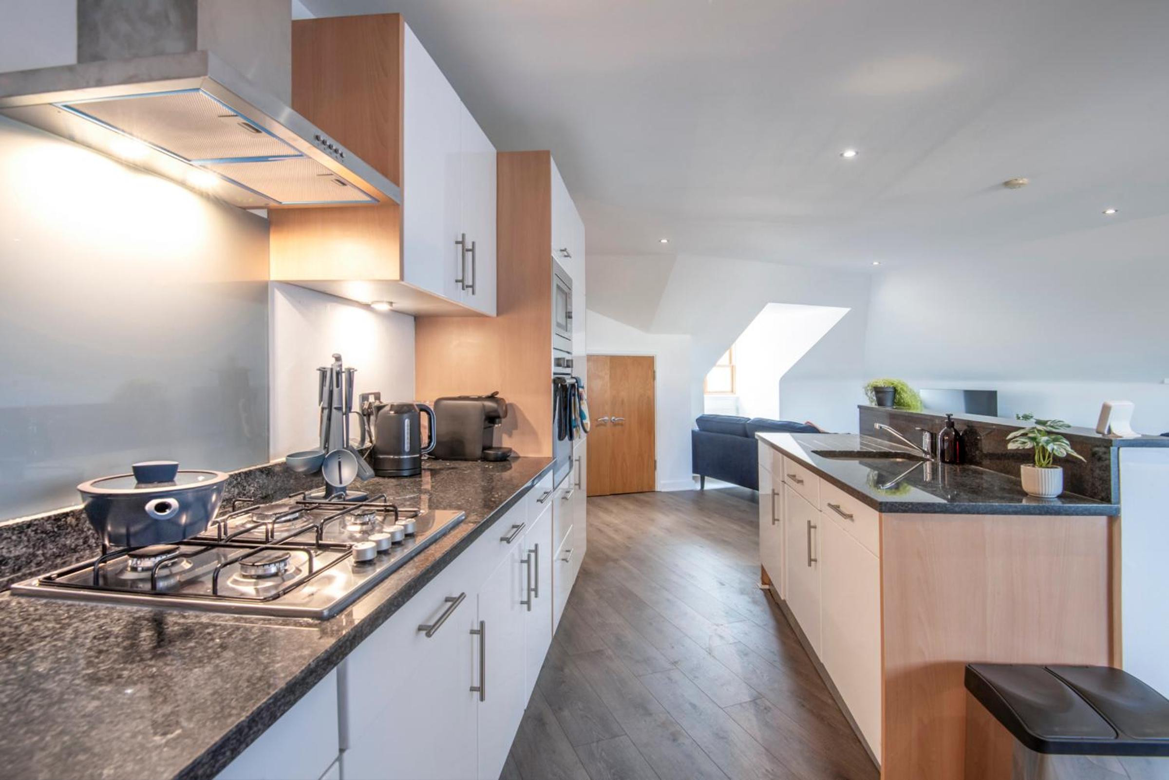 The Loft - Spacious Luxury 2 bed 2 bath with FREE Secure Parking and tube close by