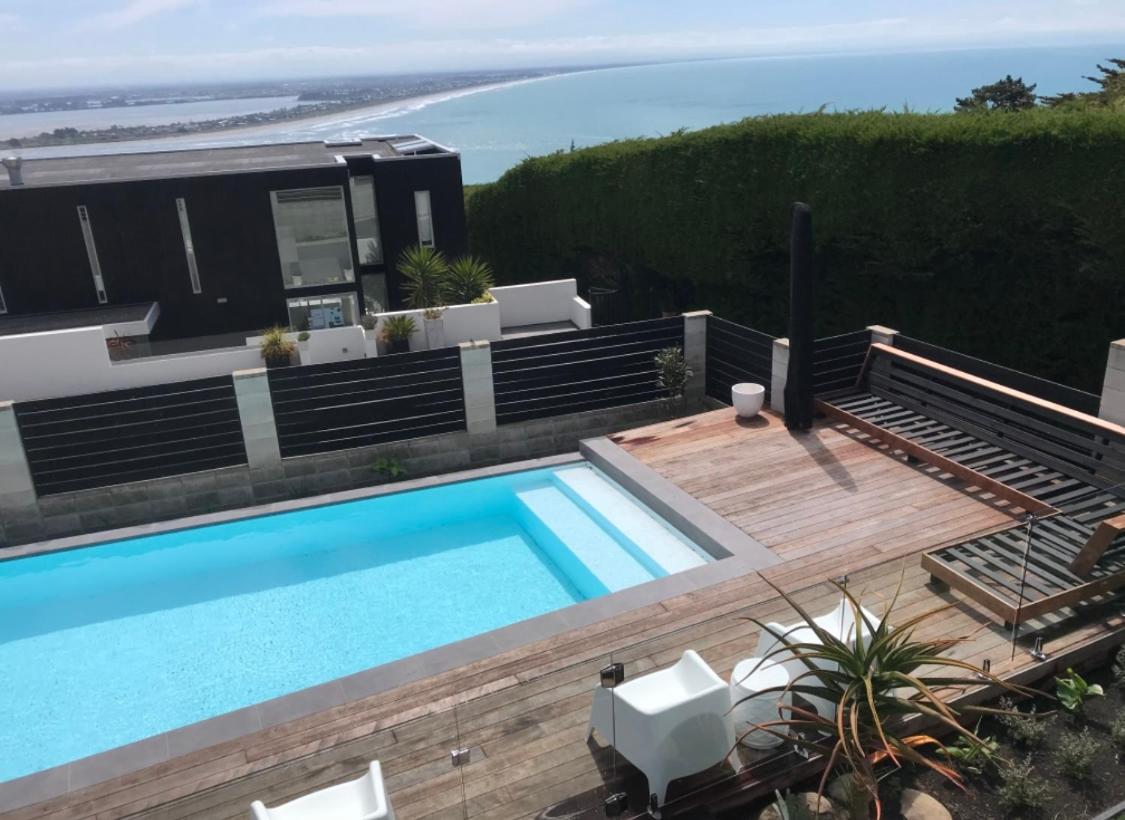 Sumner, Christchurch Luxury 2 Bdrm Ground Level Apt with Private Pool located on Scarborough Hill