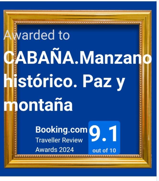 CABAÑA.Manzano histórico. Paz y montaña