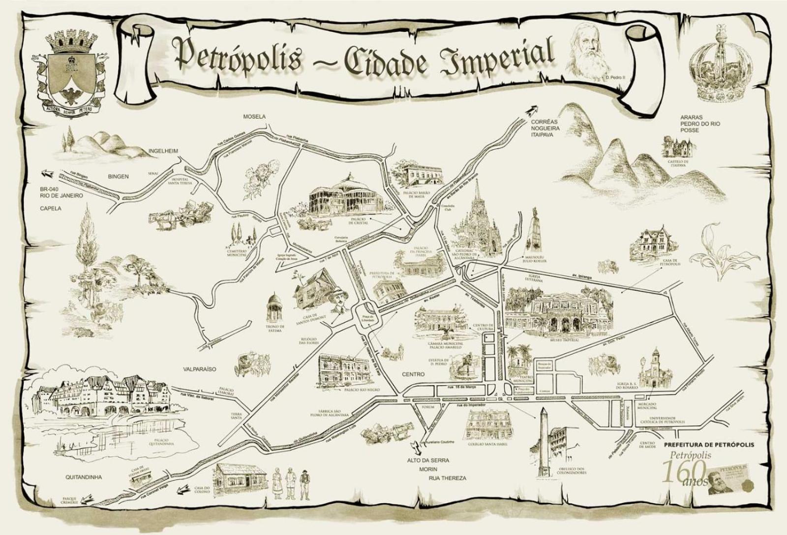 Apartamento Imperial no Centro de Petrópolis