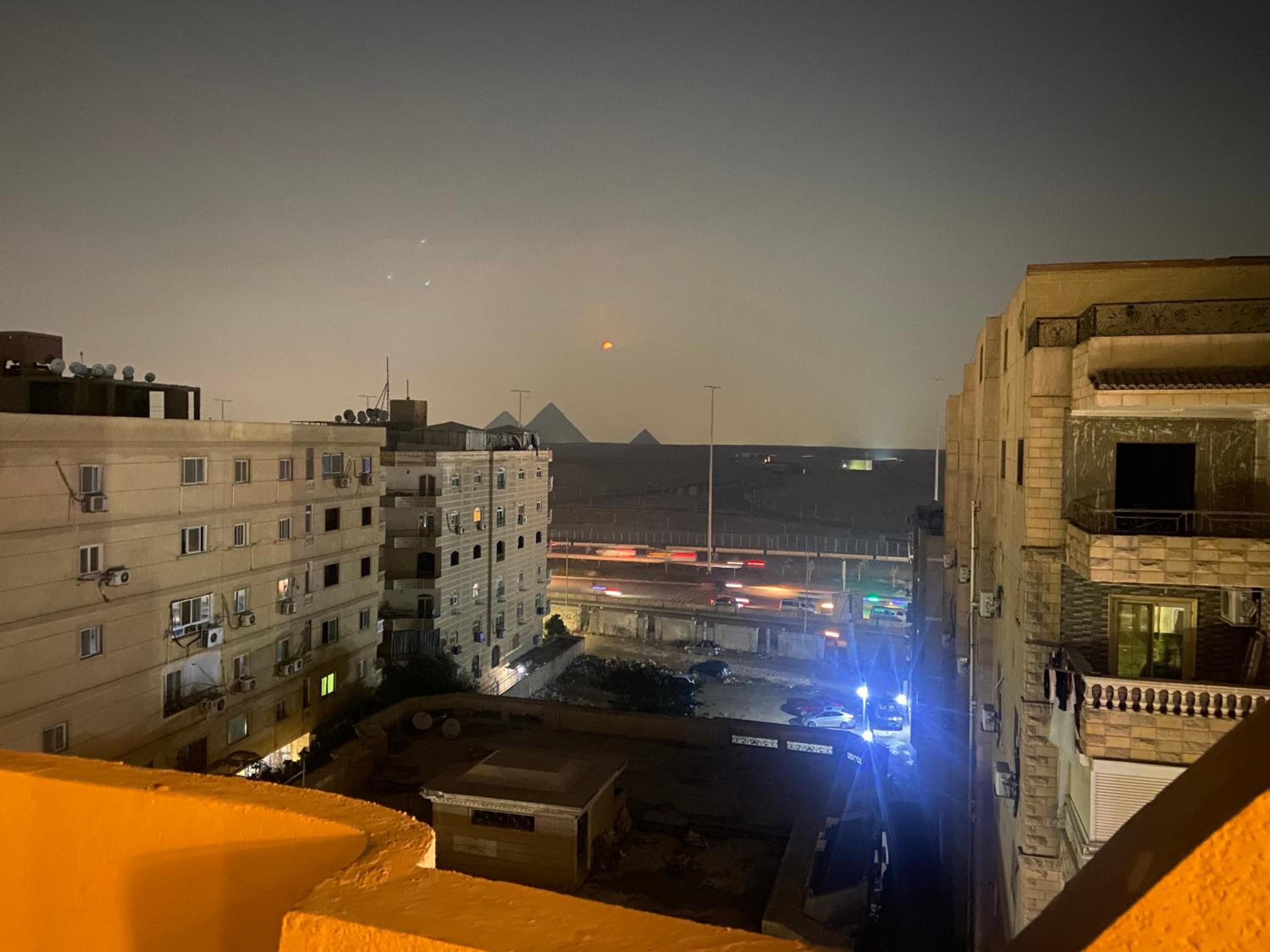 Pyramids view