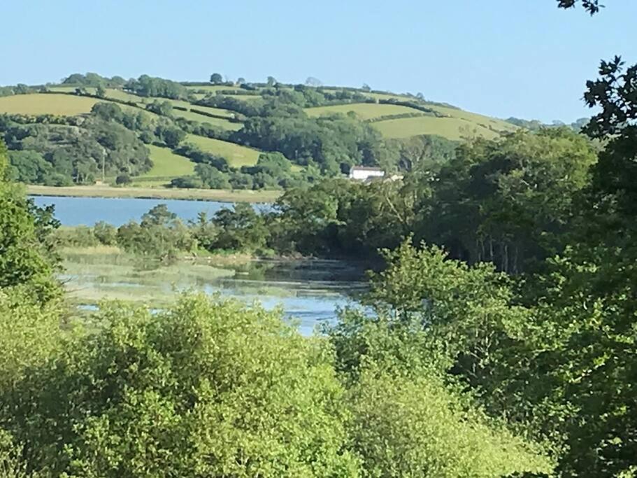 Spacious bungalow with estuary views near Llansteffan