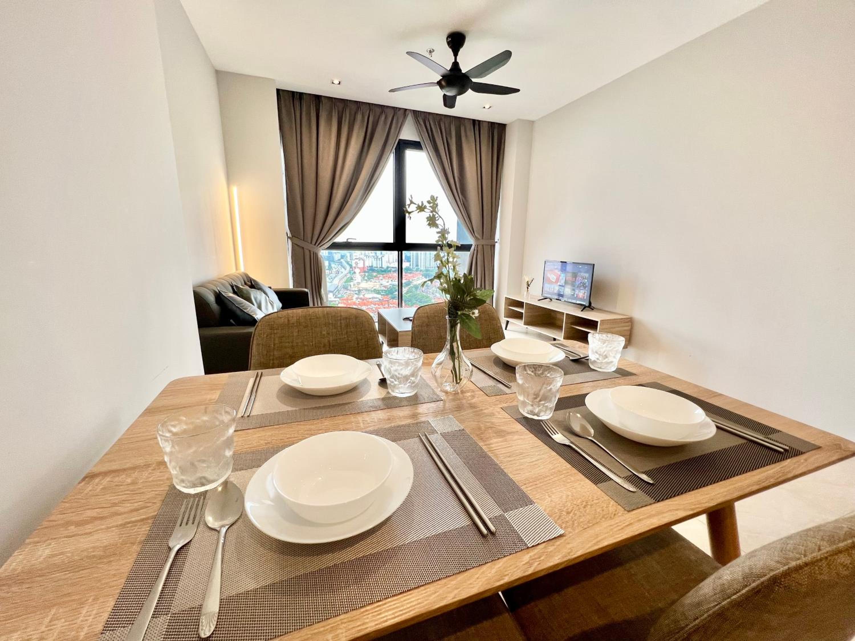 LA 1-10 Pax Cozy Home Tropicana 3Rooms 4QBeds Wifi&TV photo 4