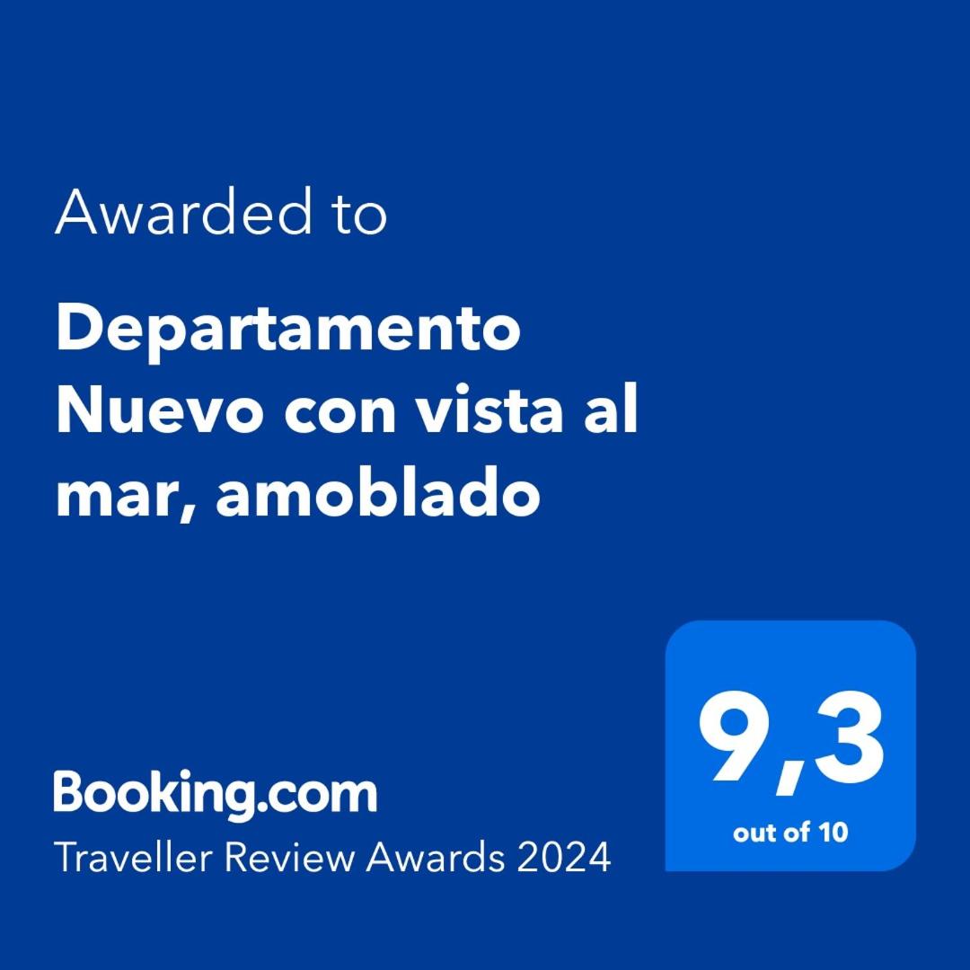 Departamento Nuevo con vista al mar, amoblado