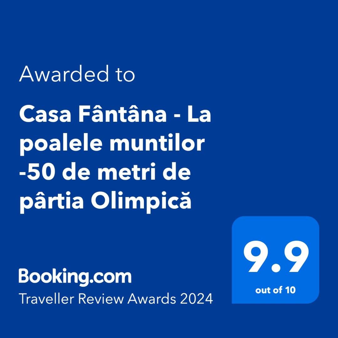 Casa Fântâna - La poalele muntilor -50 de metri de pârtia Olimpică view 2
