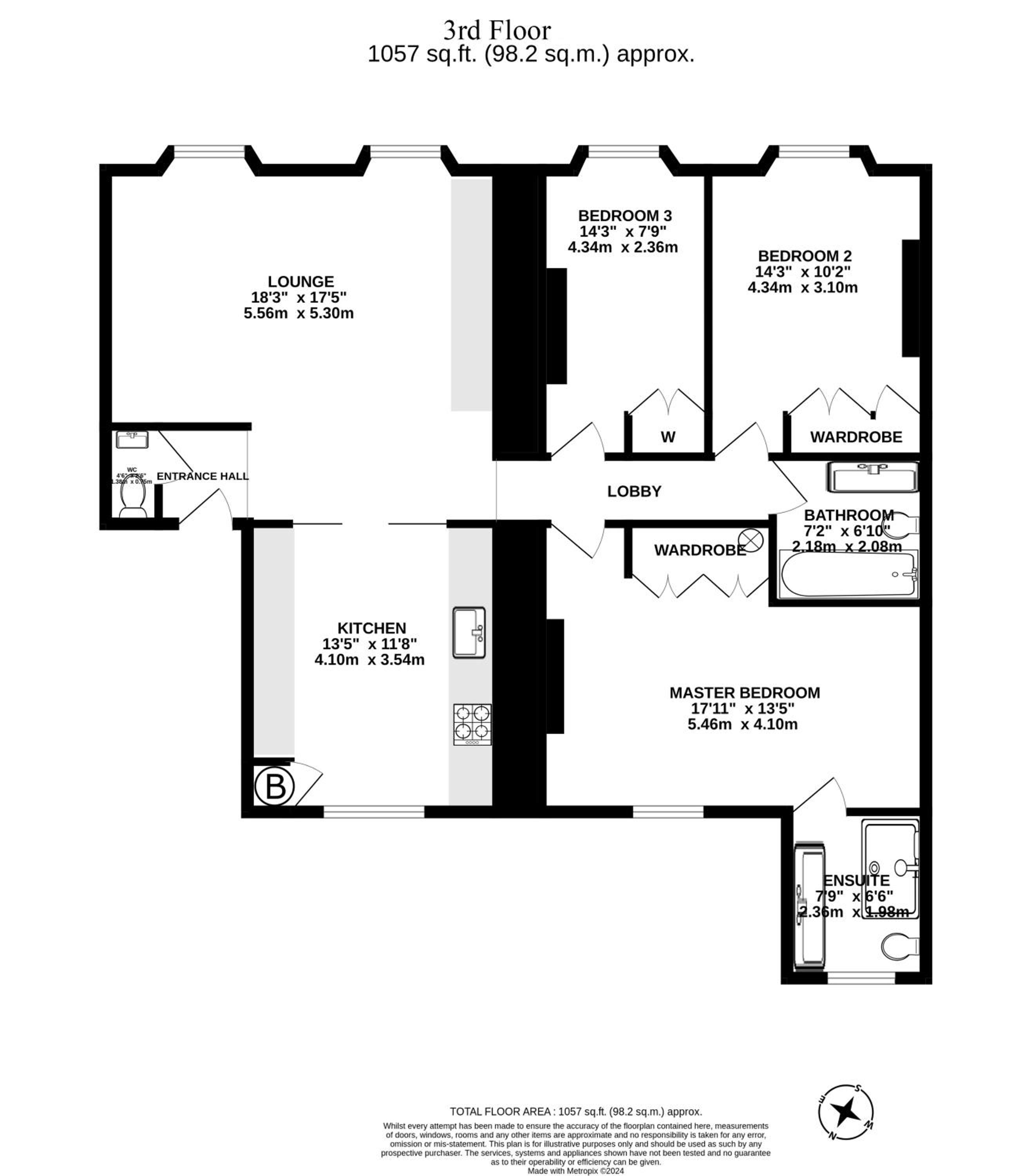 Luxury 3 Bedroom Flat in Maida Vale