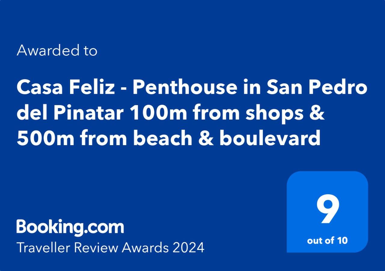 Casa Feliz - Penthouse in San Pedro del Pinatar 100m from shops & 500m from beach & boulevard view 3