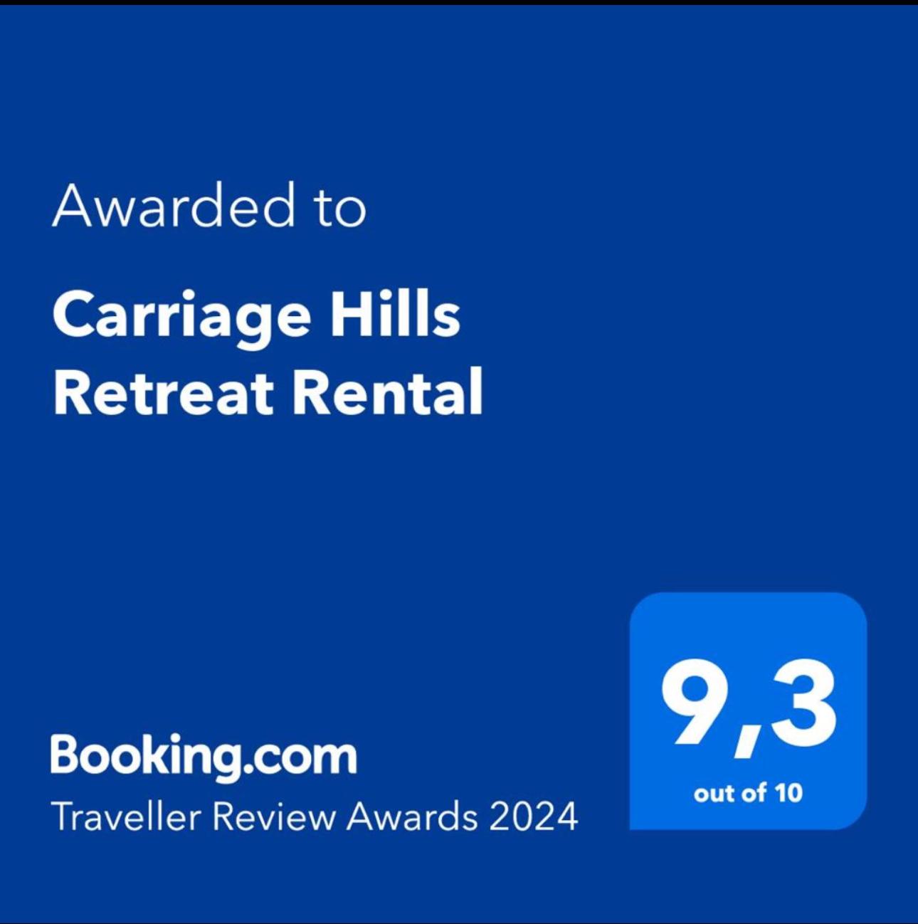 Carriage Hills Retreat Rental view 4