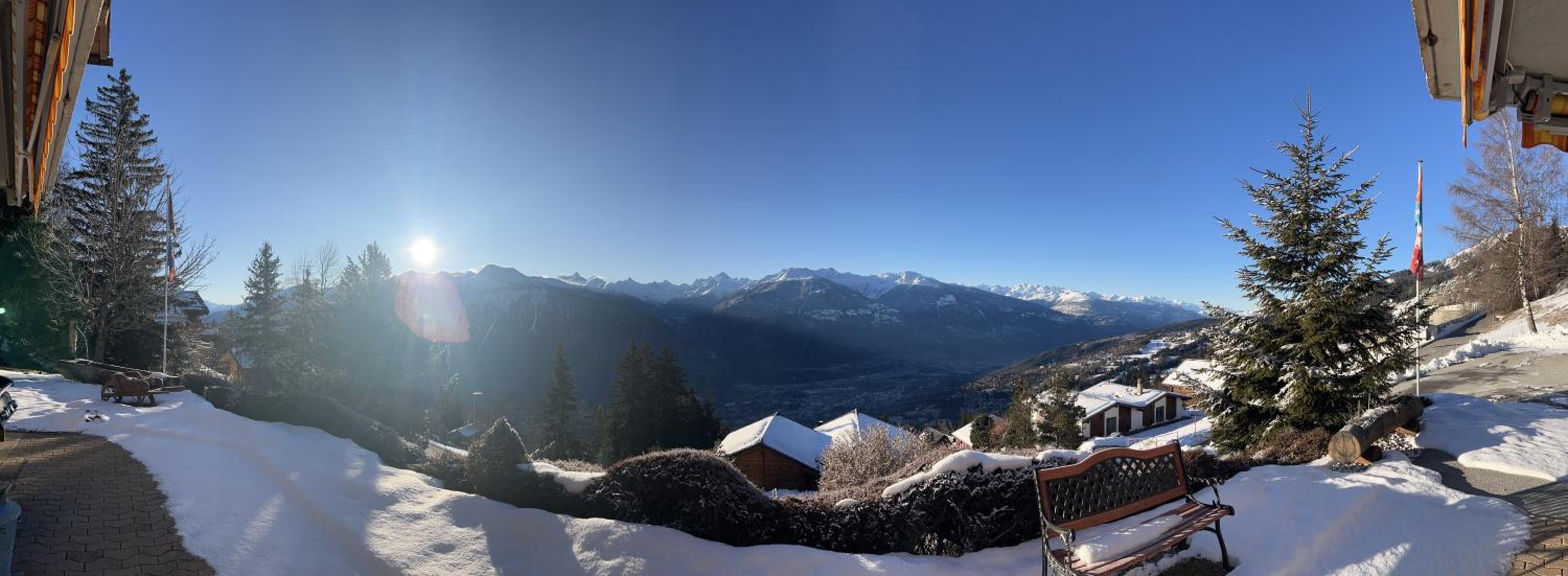 Chalet La Louise avec vue imprenable
