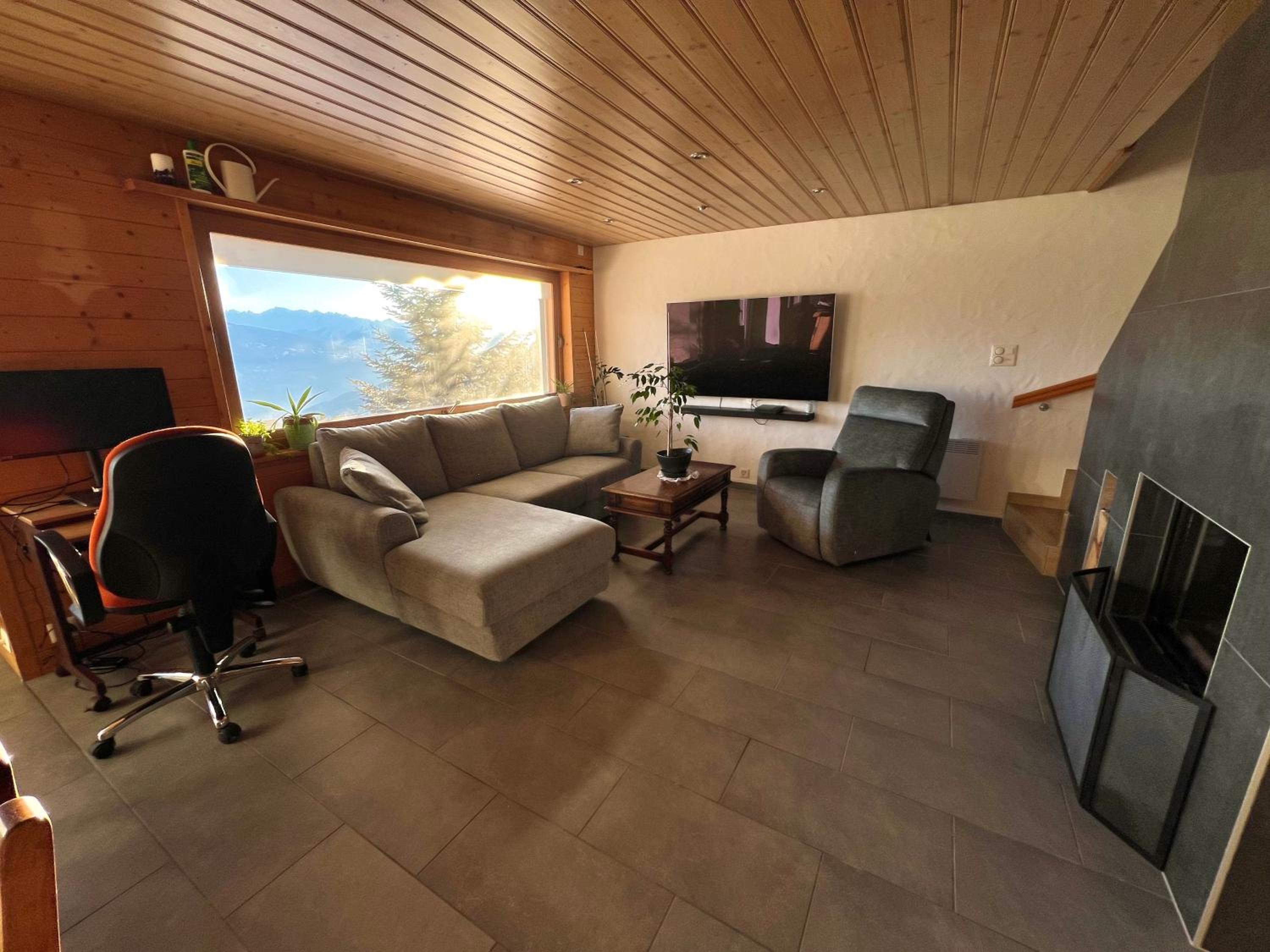 Chalet La Louise avec vue imprenable