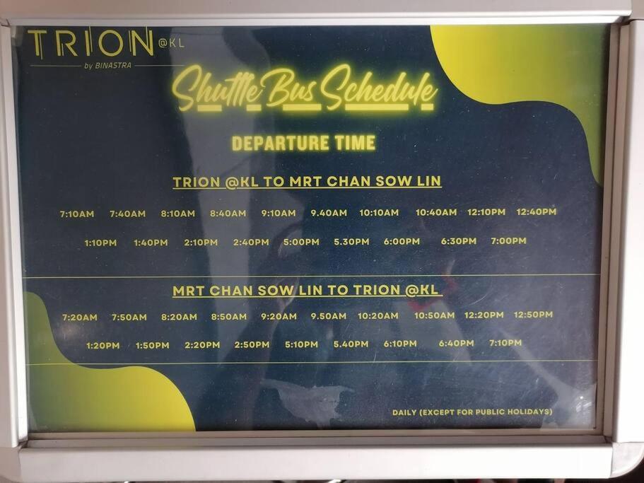 1R3pax TRION@KL CITY SHUTTLE MRT TRX