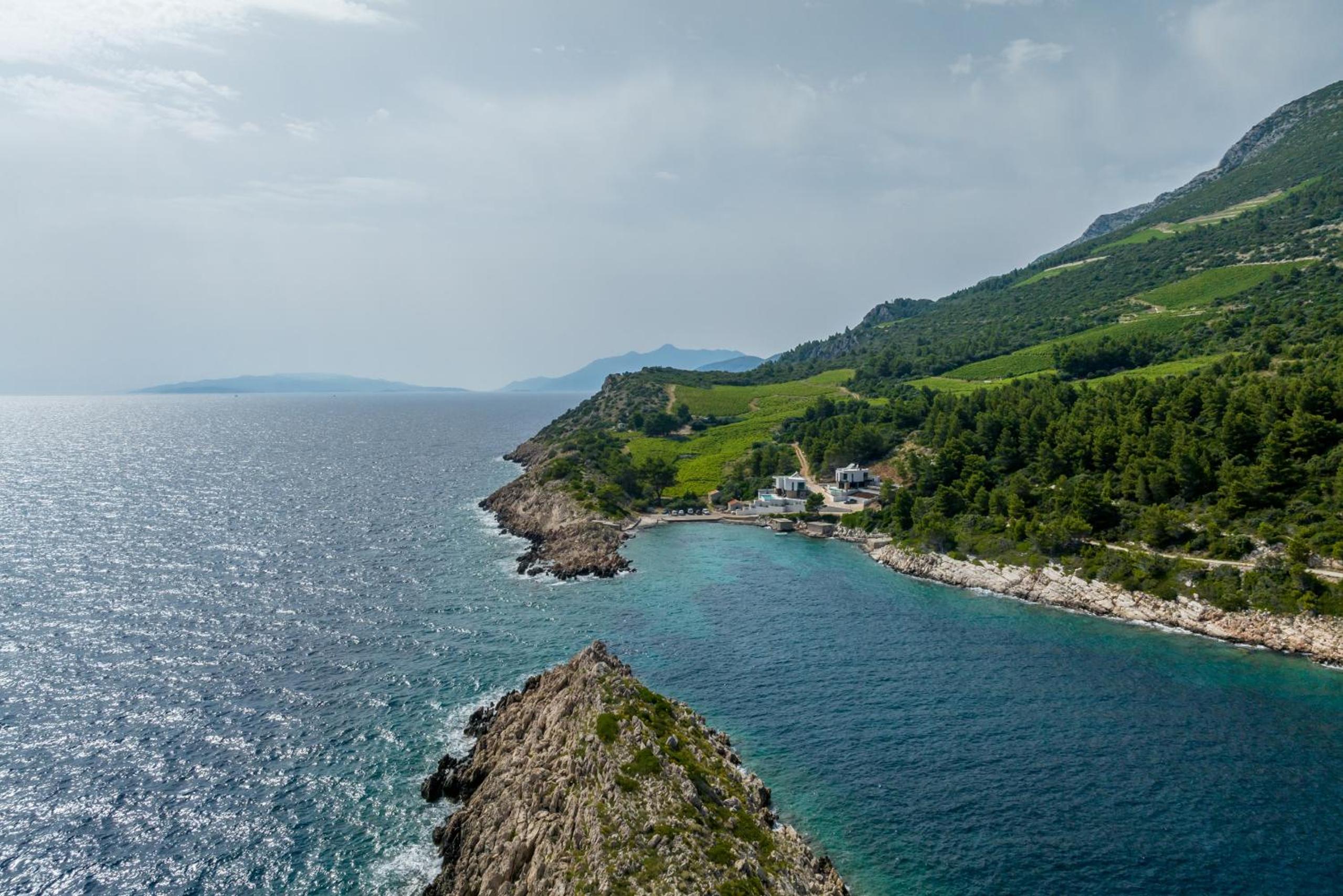 Modern villa Mare at sea in Peljesac