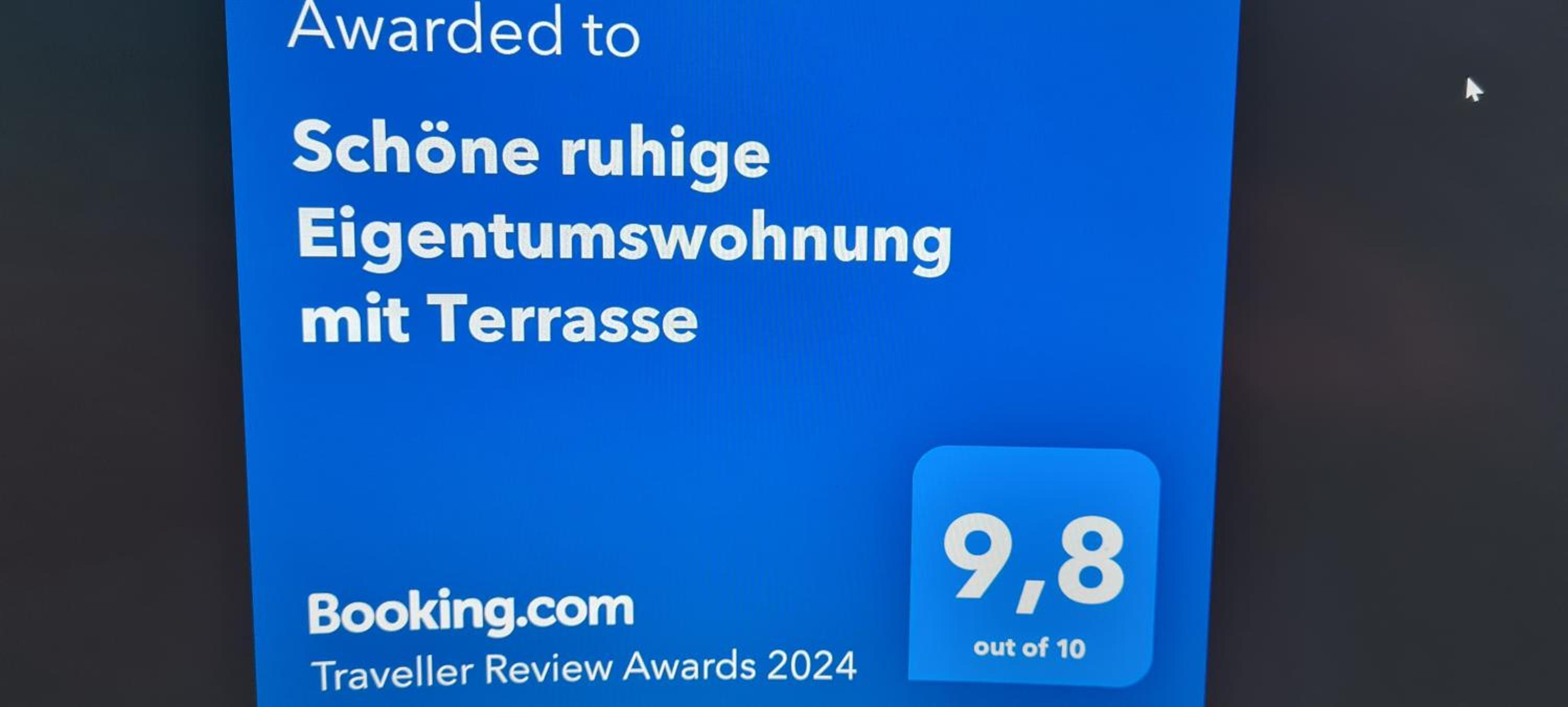 Schöne ruhige Eigentumswohnung mit Terrasse