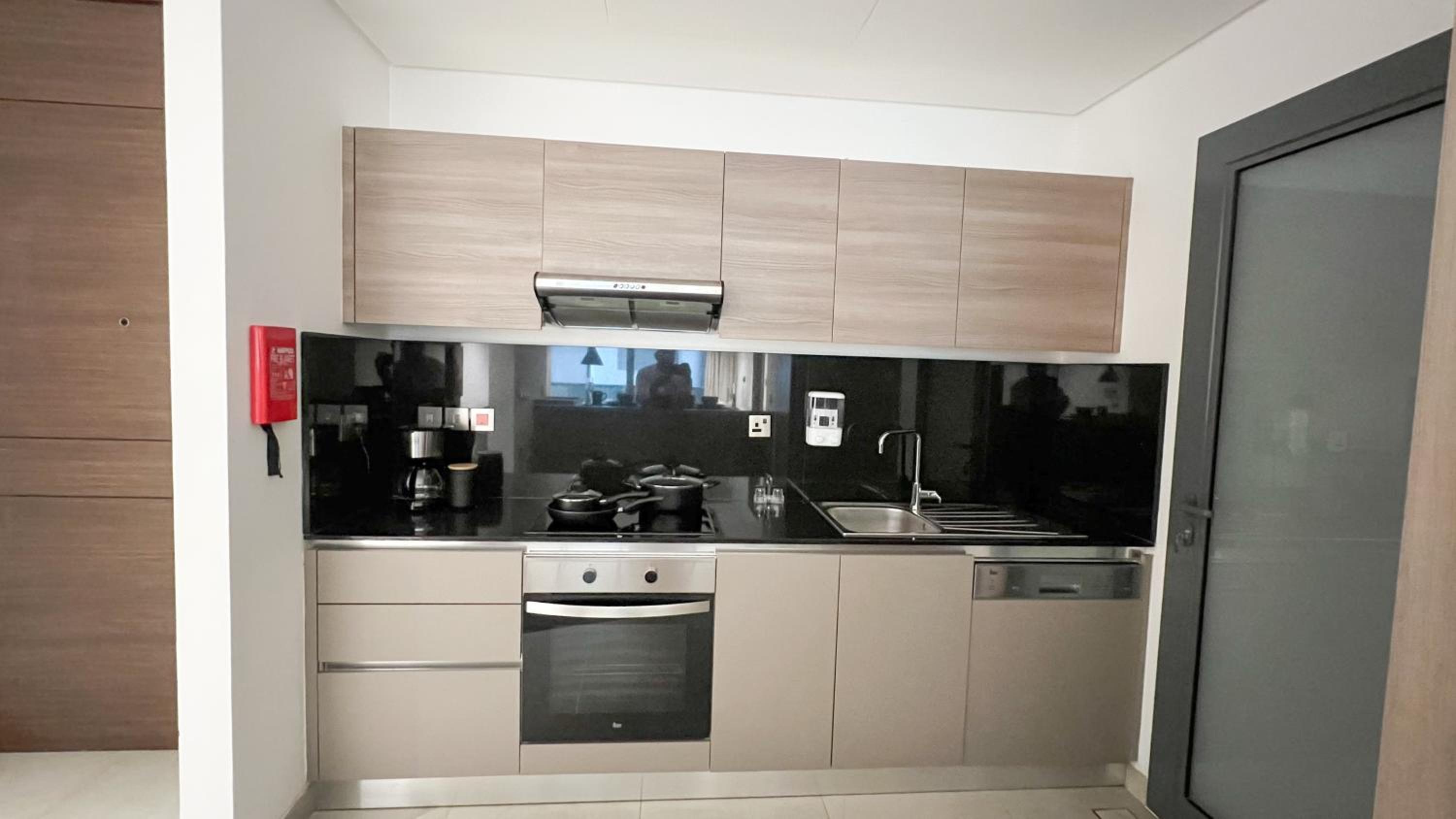 1BHK Near Airport, Pool, Parking view 5