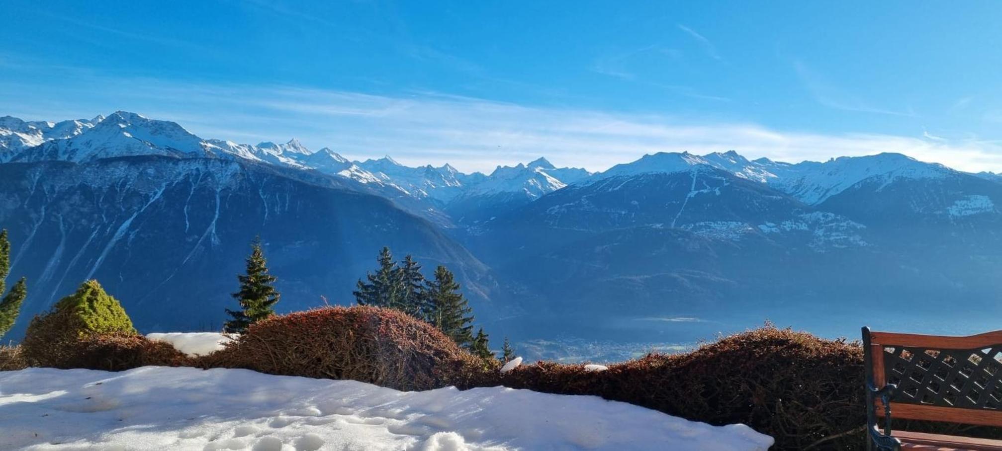Chalet La Louise avec vue imprenable