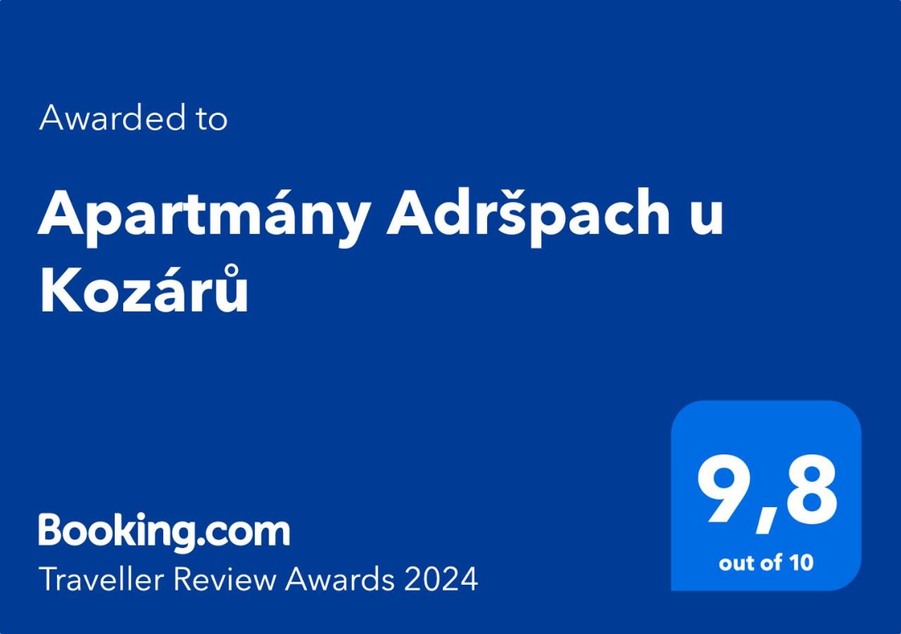 Apartmány Adršpach 