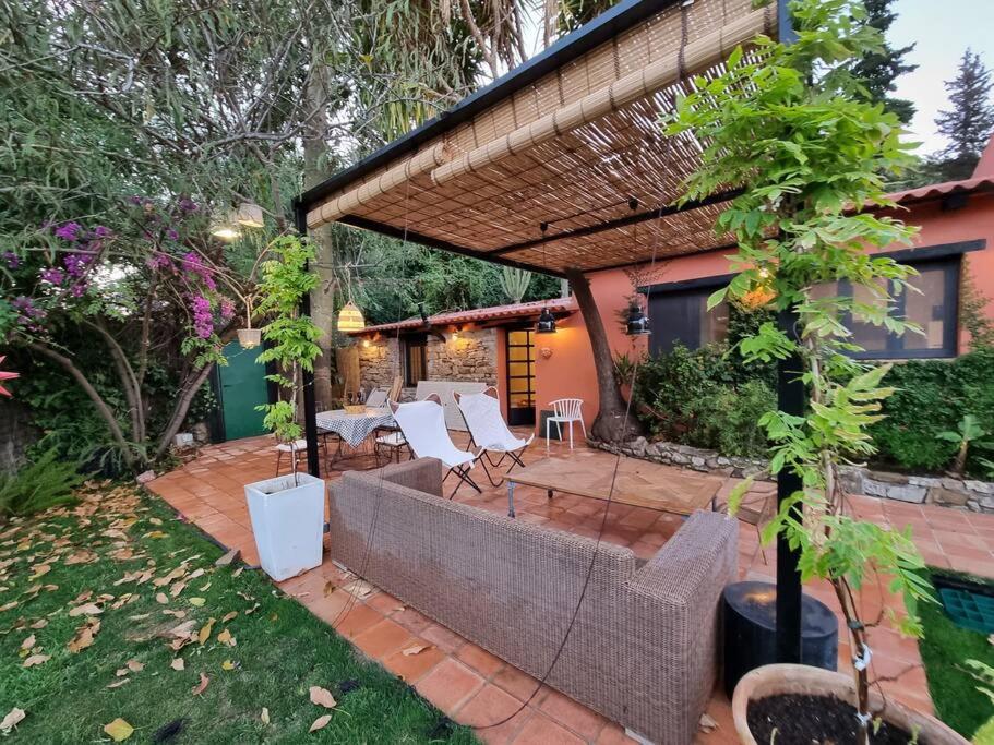 Bonita casa rural con jardín y terraza privado