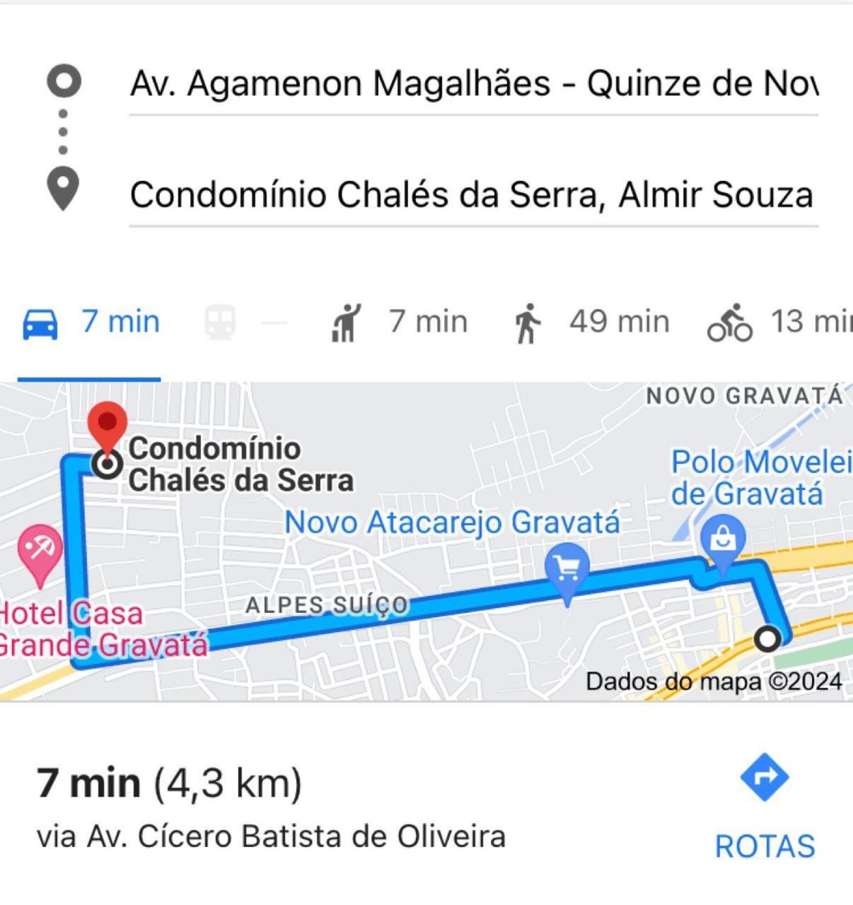 Casa em Chalé da Serra - Gravatá - PE