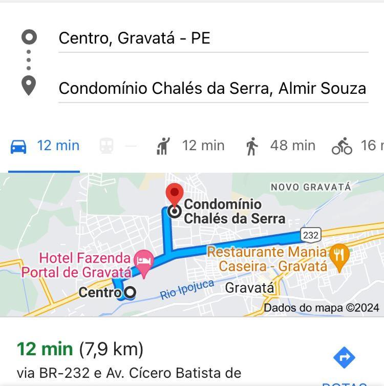 Casa em Chalé da Serra - Gravatá - PE