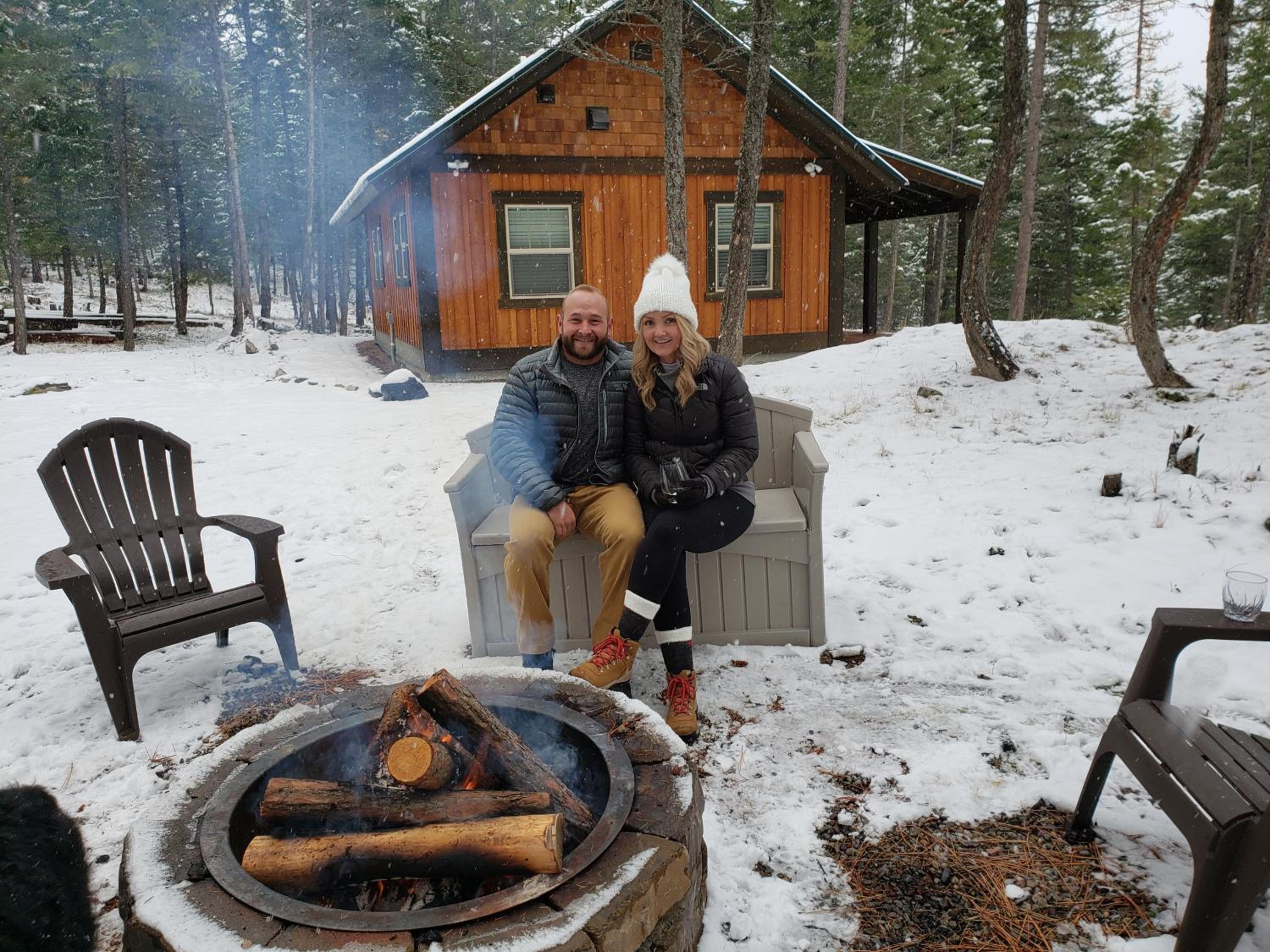 Whispering Pines cabins view 4