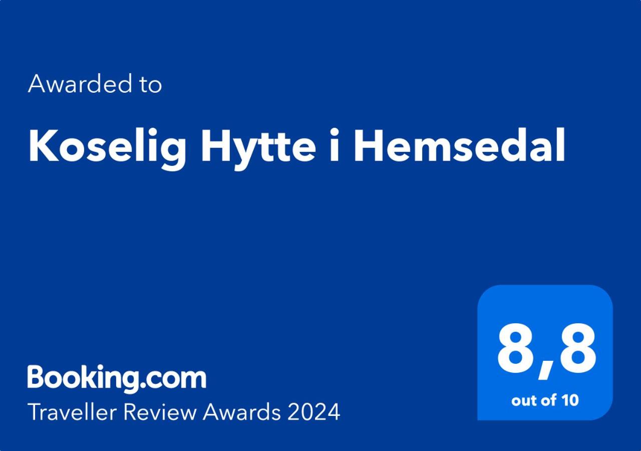 Koselig Hytte i Hemsedal with outdoor Sauna