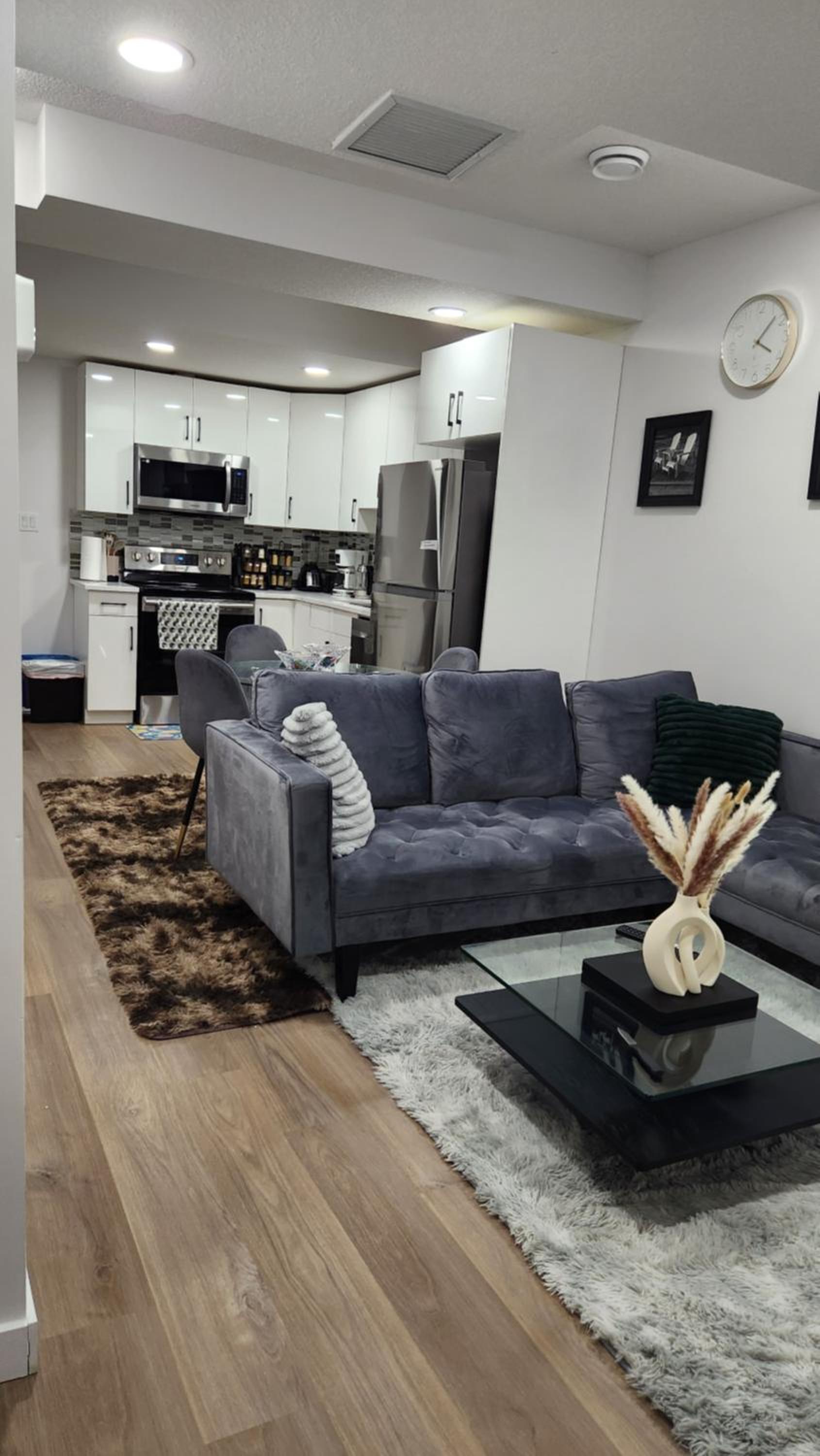 Modern 2 Bedroom Basement Suite at West Edmonton
