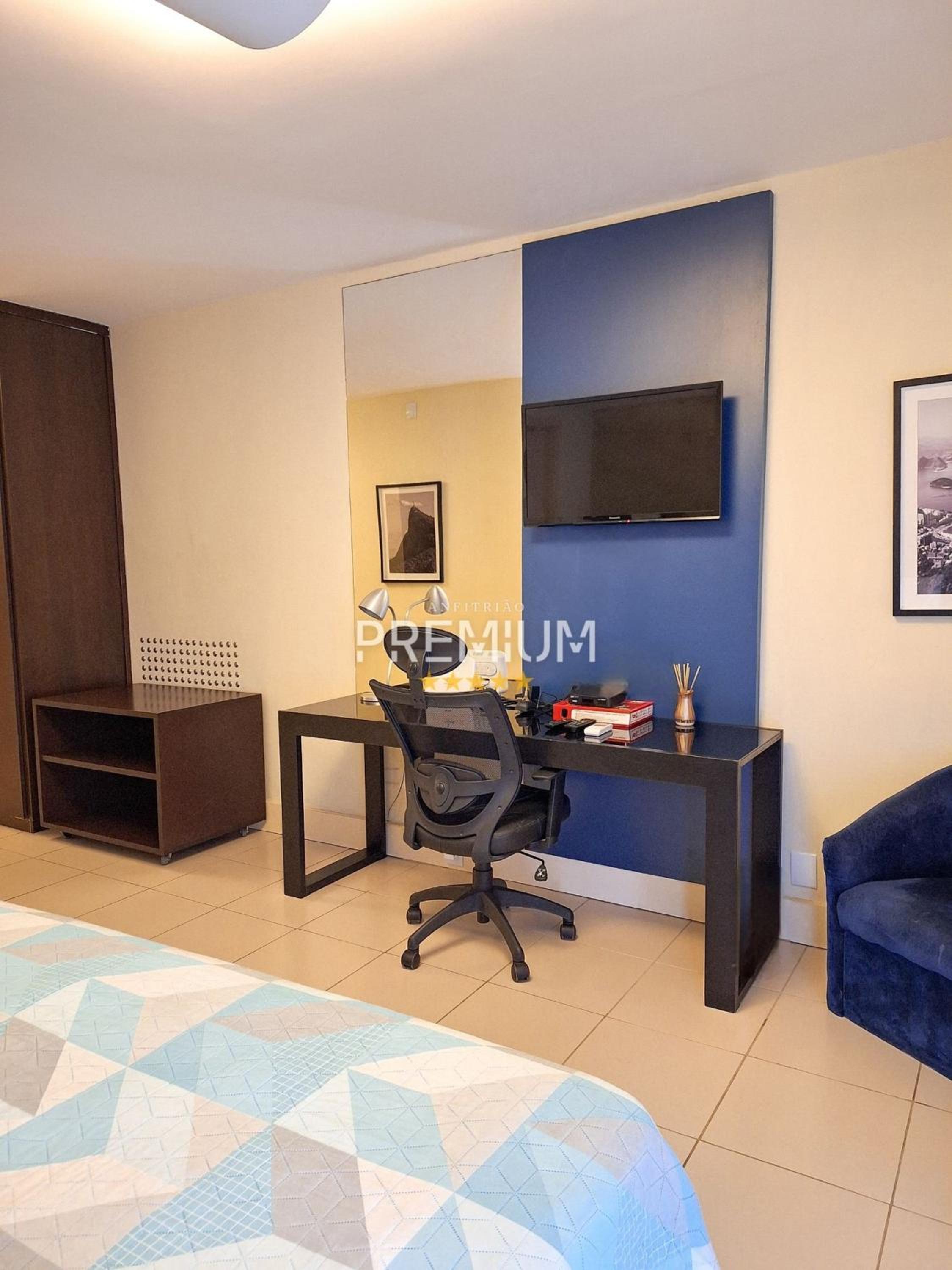 Studio pé na areia, vista, internet e ar